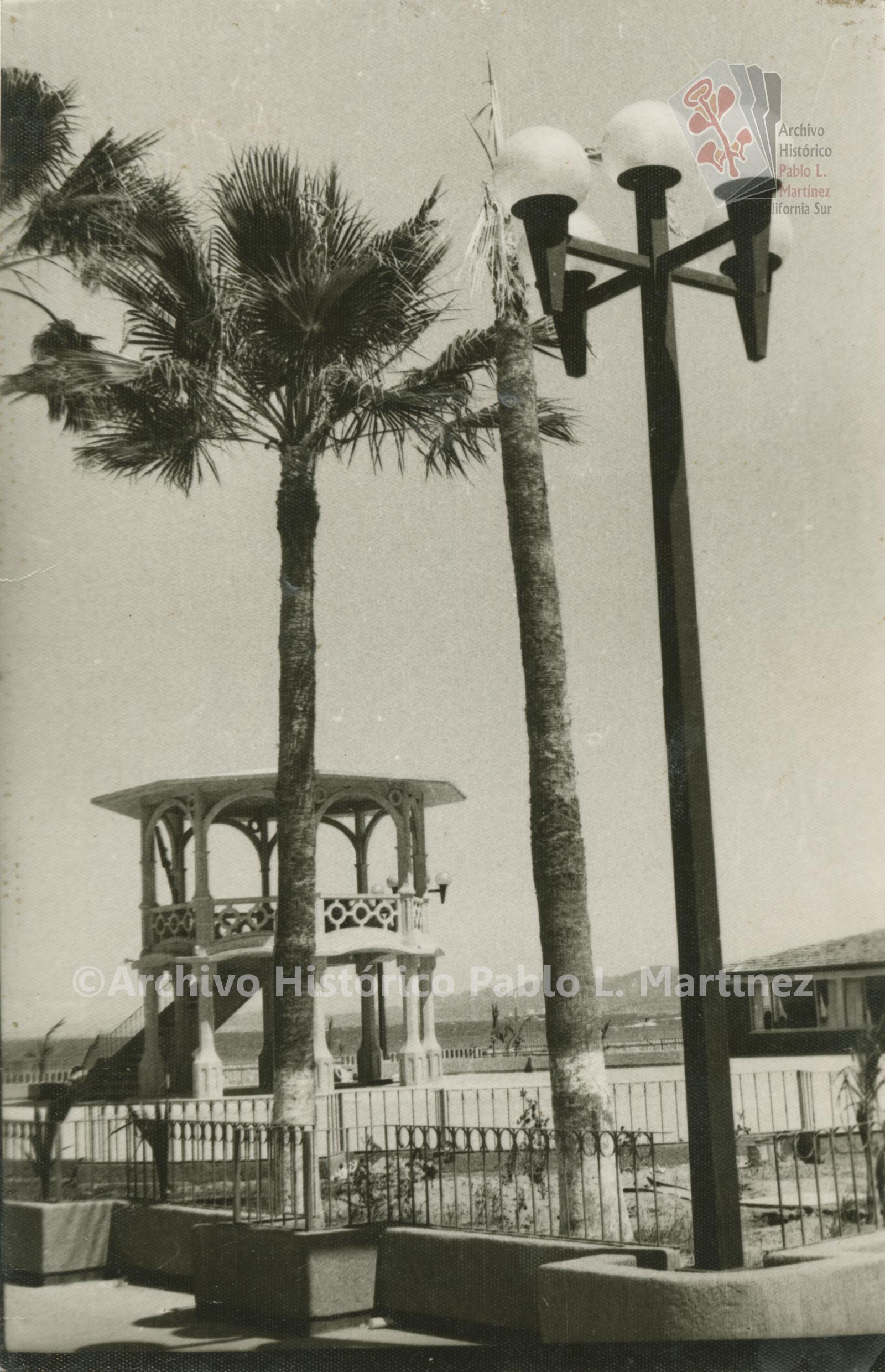 Kiosco emblemático del malecón de La Paz, Baja California Sur.