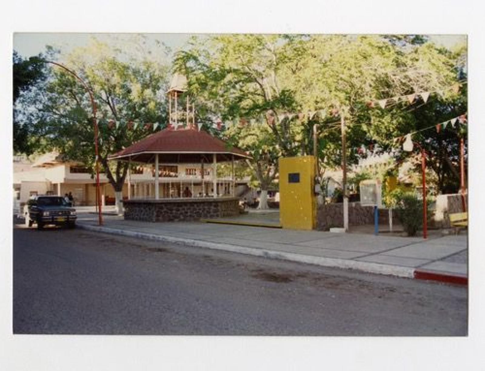 Kiosco y parque de Santa Rosalía, Baja California Sur.
