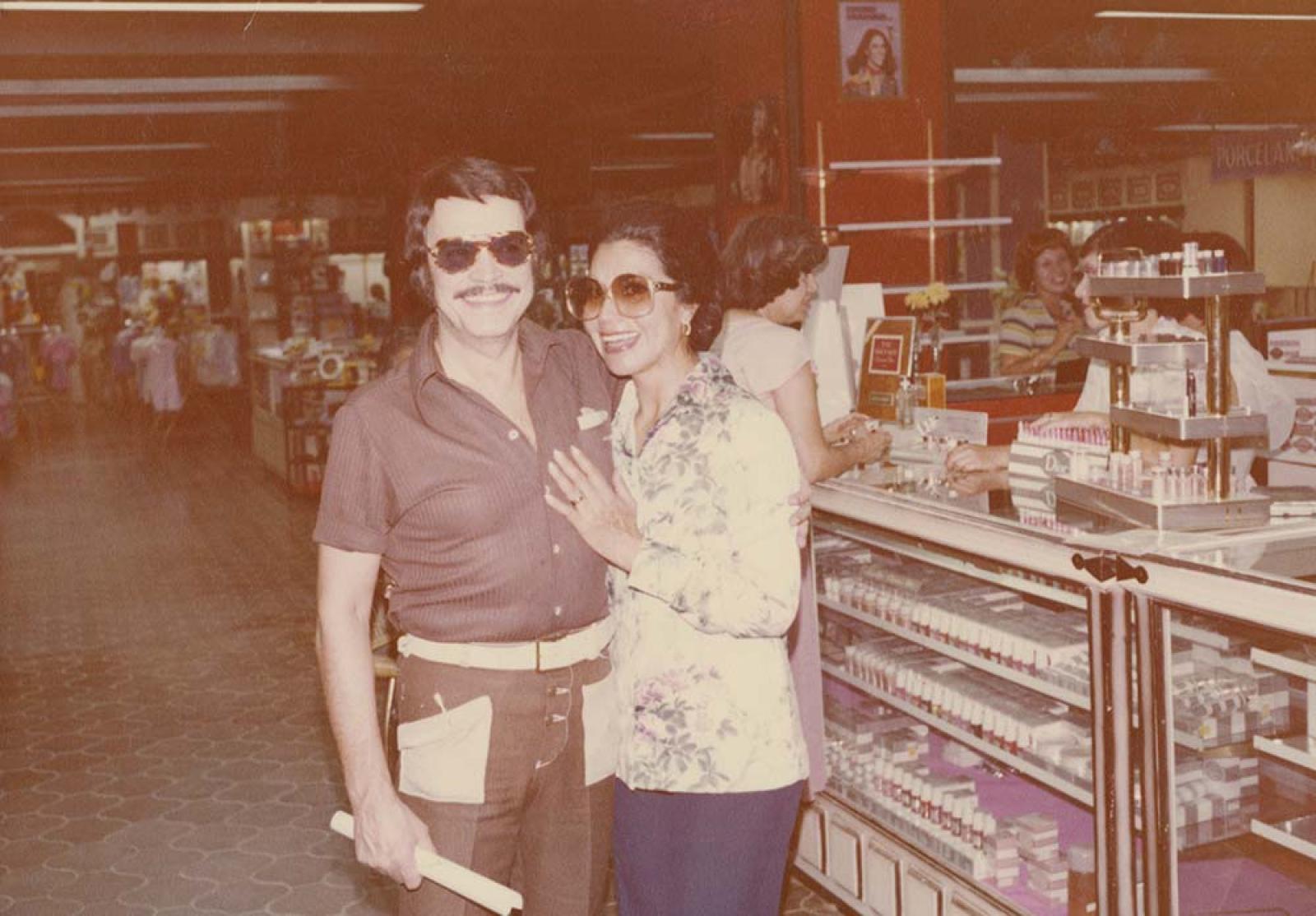 “La Cantante Prieta Linda” y Antonio Ruffo.