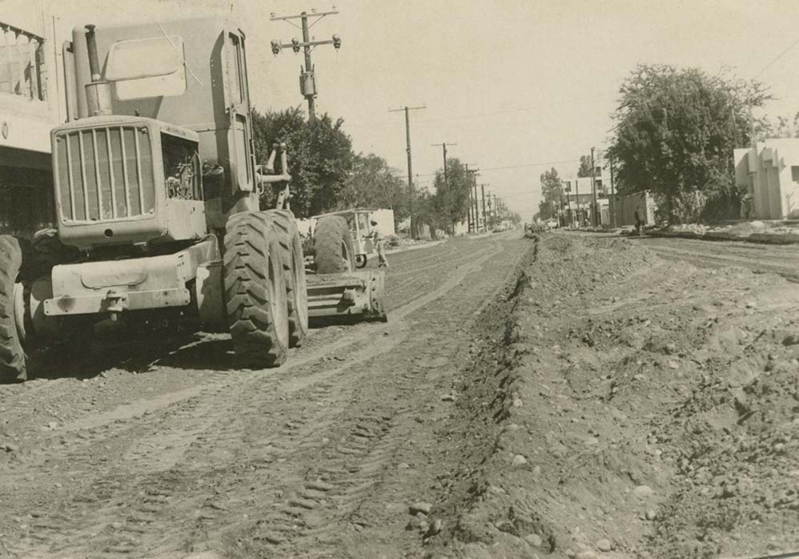 “La pavimentación”.