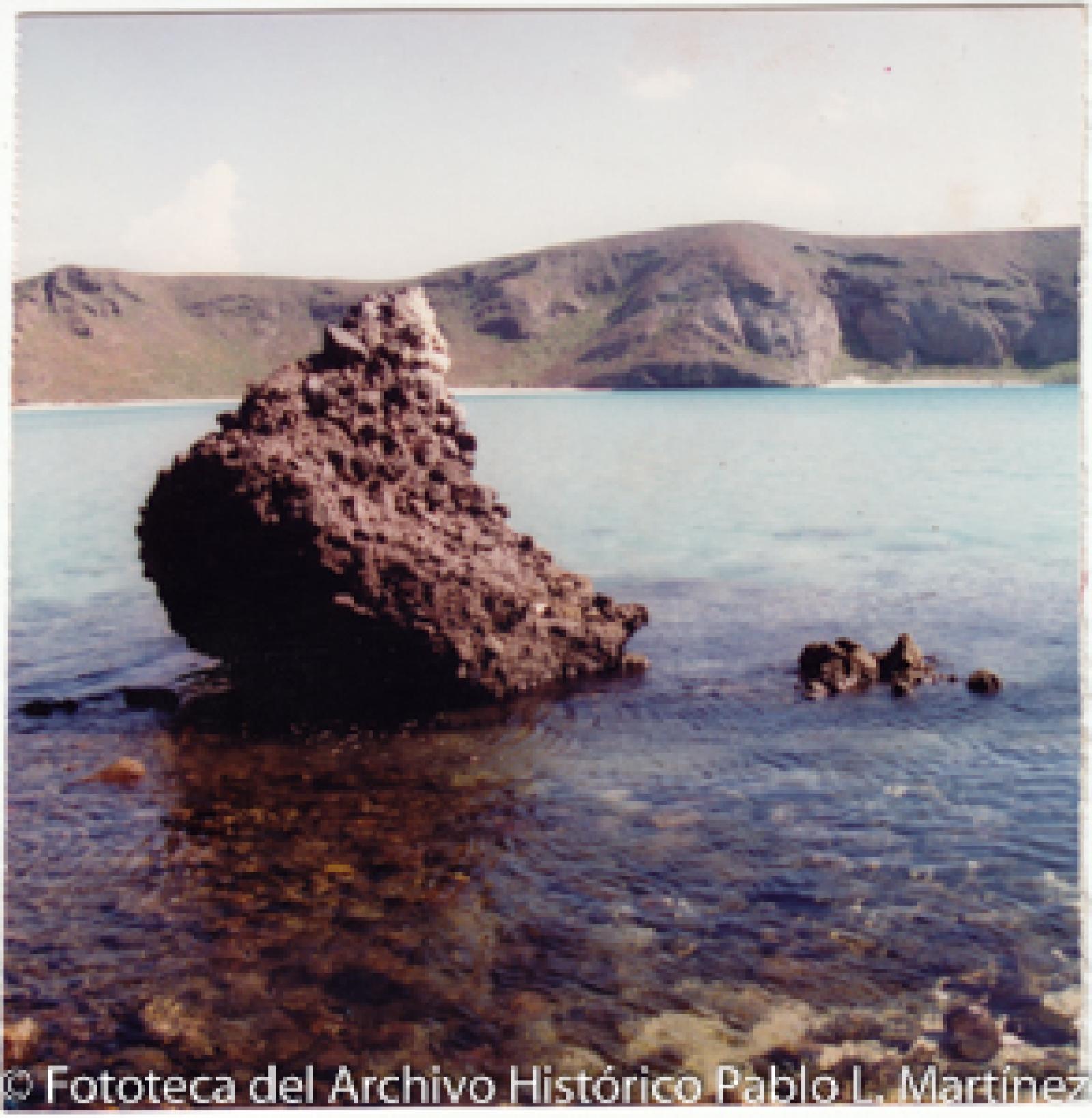 “La piedra”, paisaje marino.