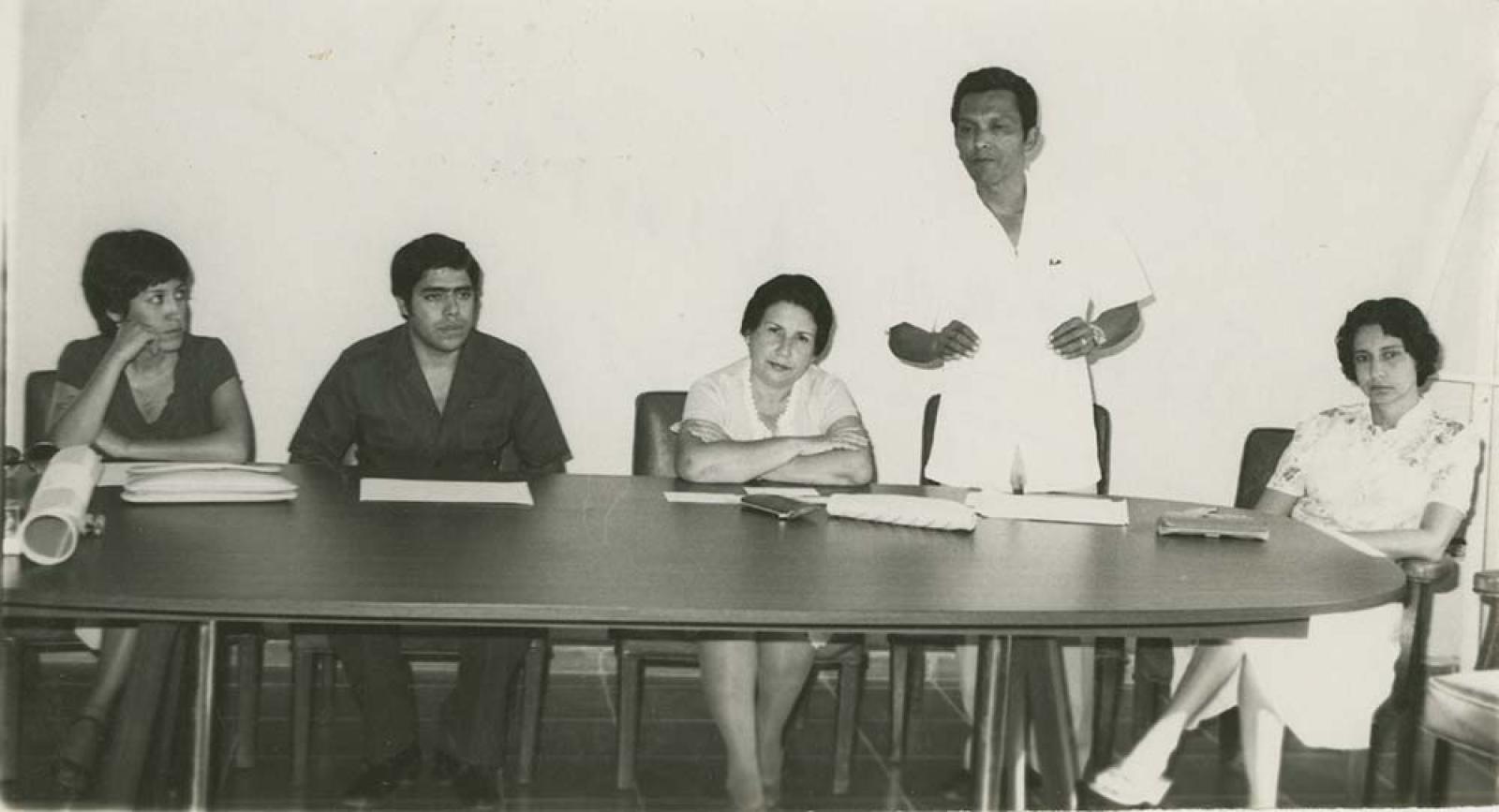 “La segunda ninfa”, mesa de ponentes.