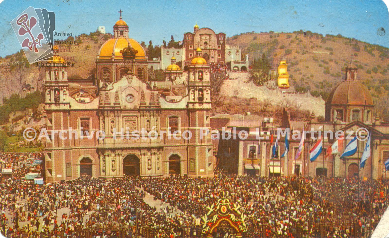 La Villa de Guadalupe en la ciudad de México.