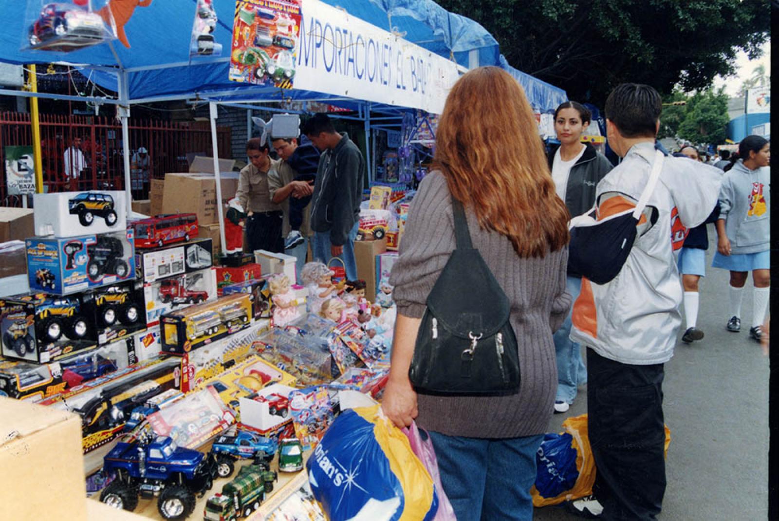 “Las compras”.