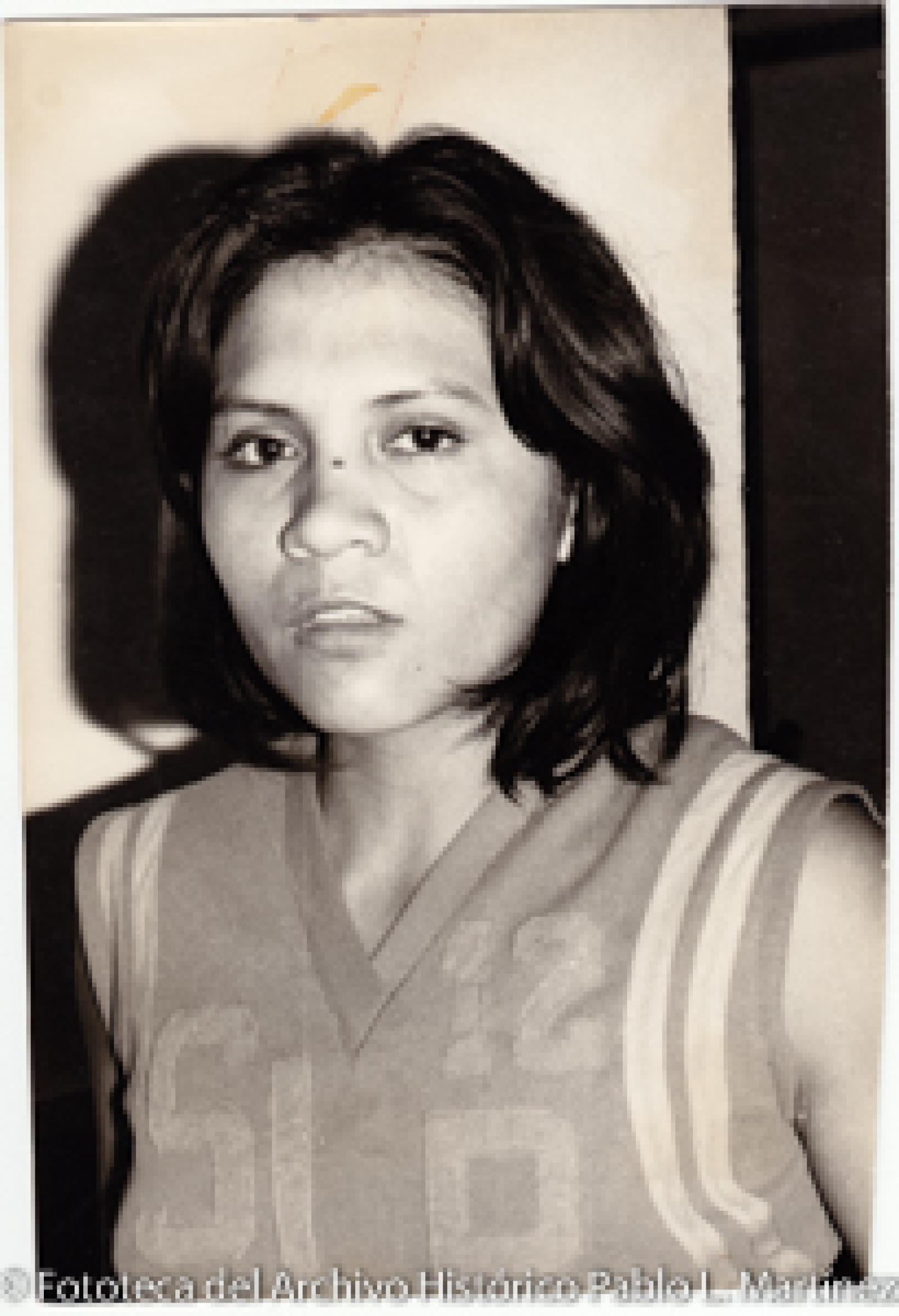 “Laura Martínez”, retrato.