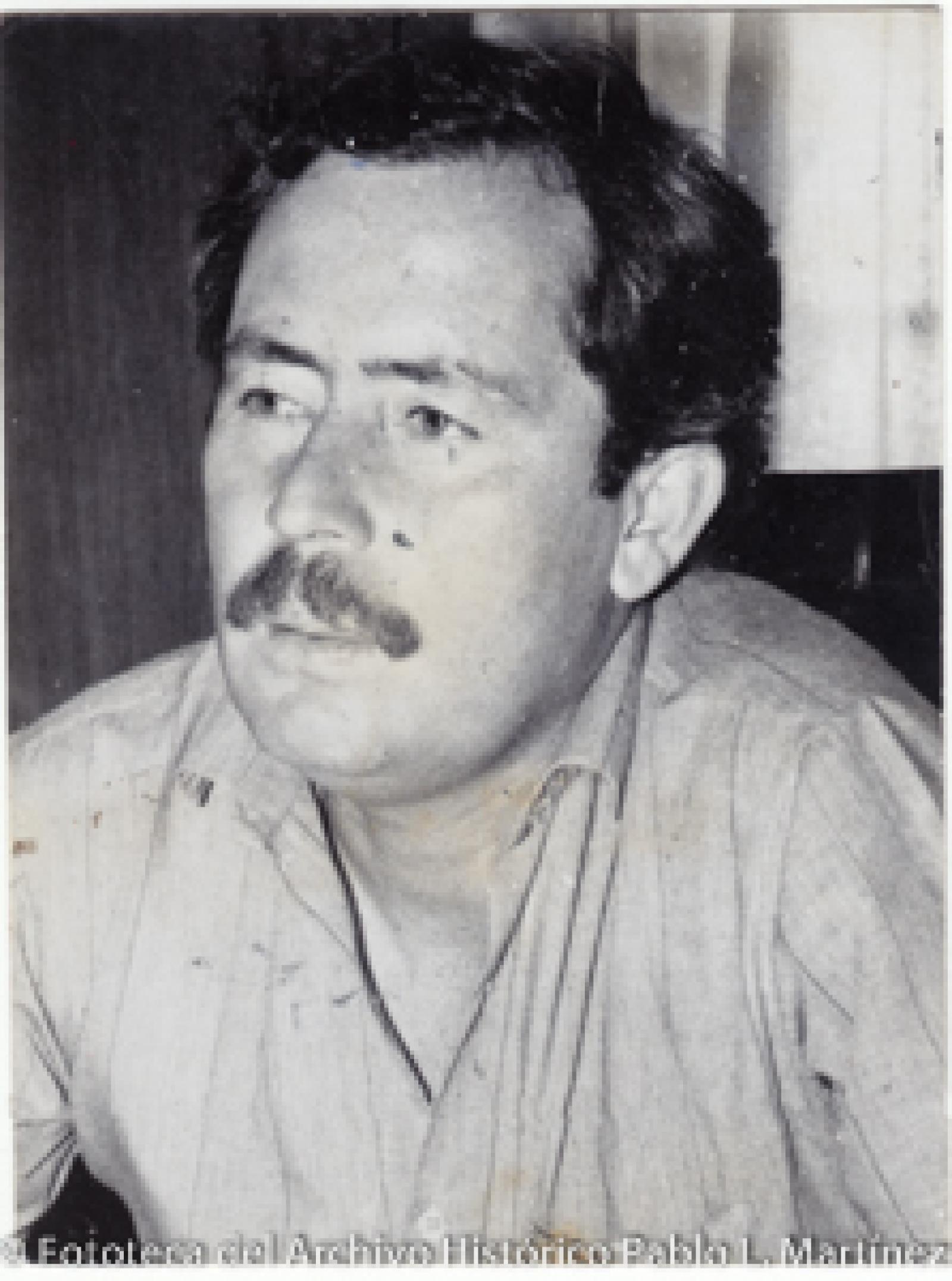 Leonel Cota Montaño, retrato.