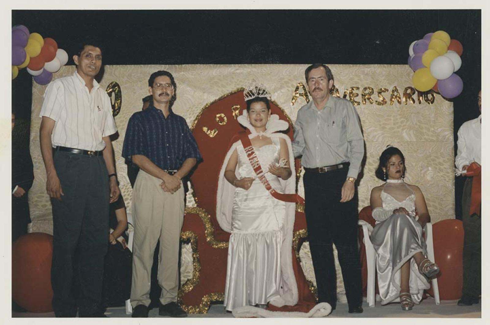 Leonel Cota Montaño y Valentín Castro en festival.