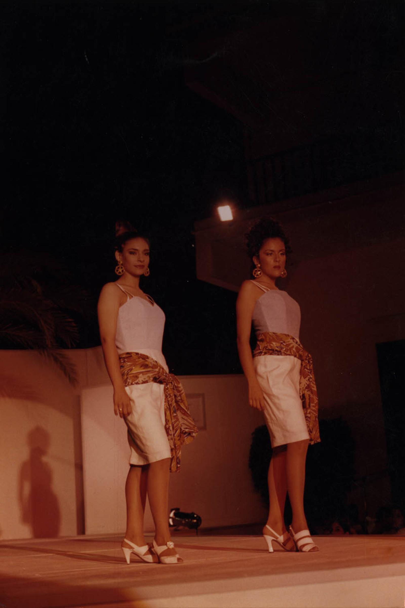 Lety Delgado y Janeth Olachea, retrato.