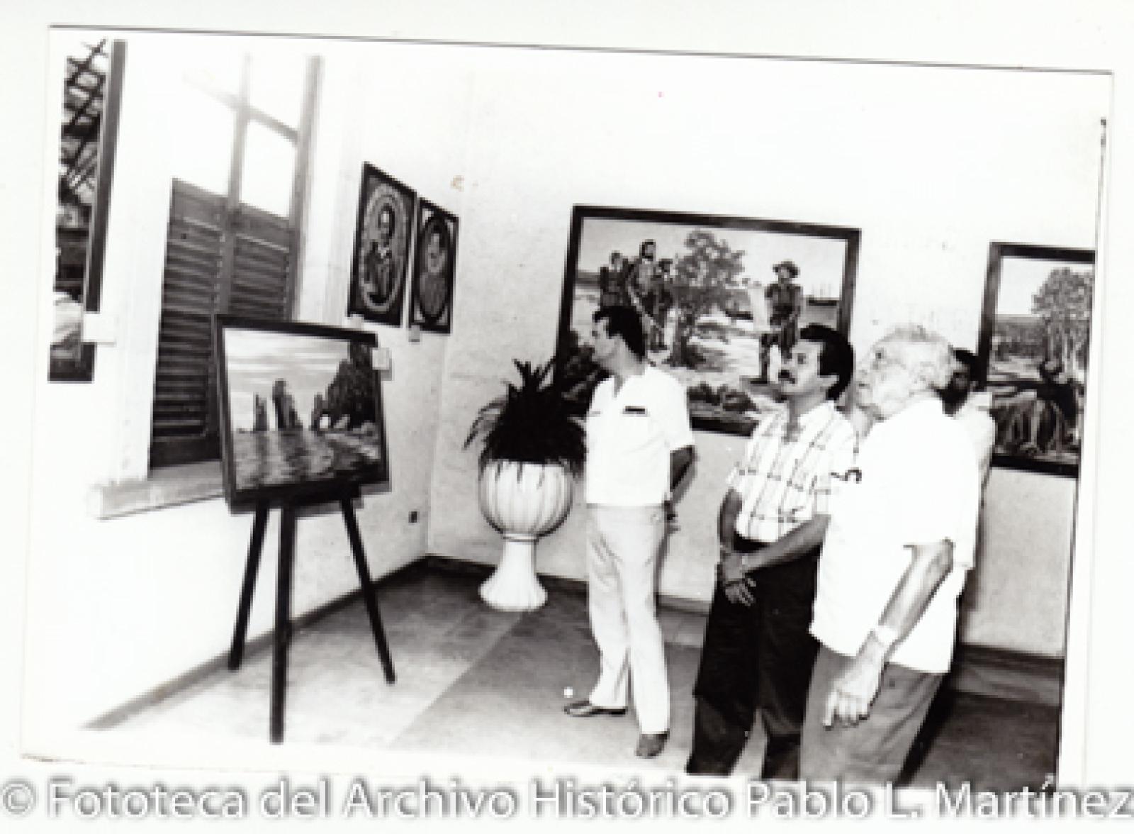 “Los candidatos”, en exposición.