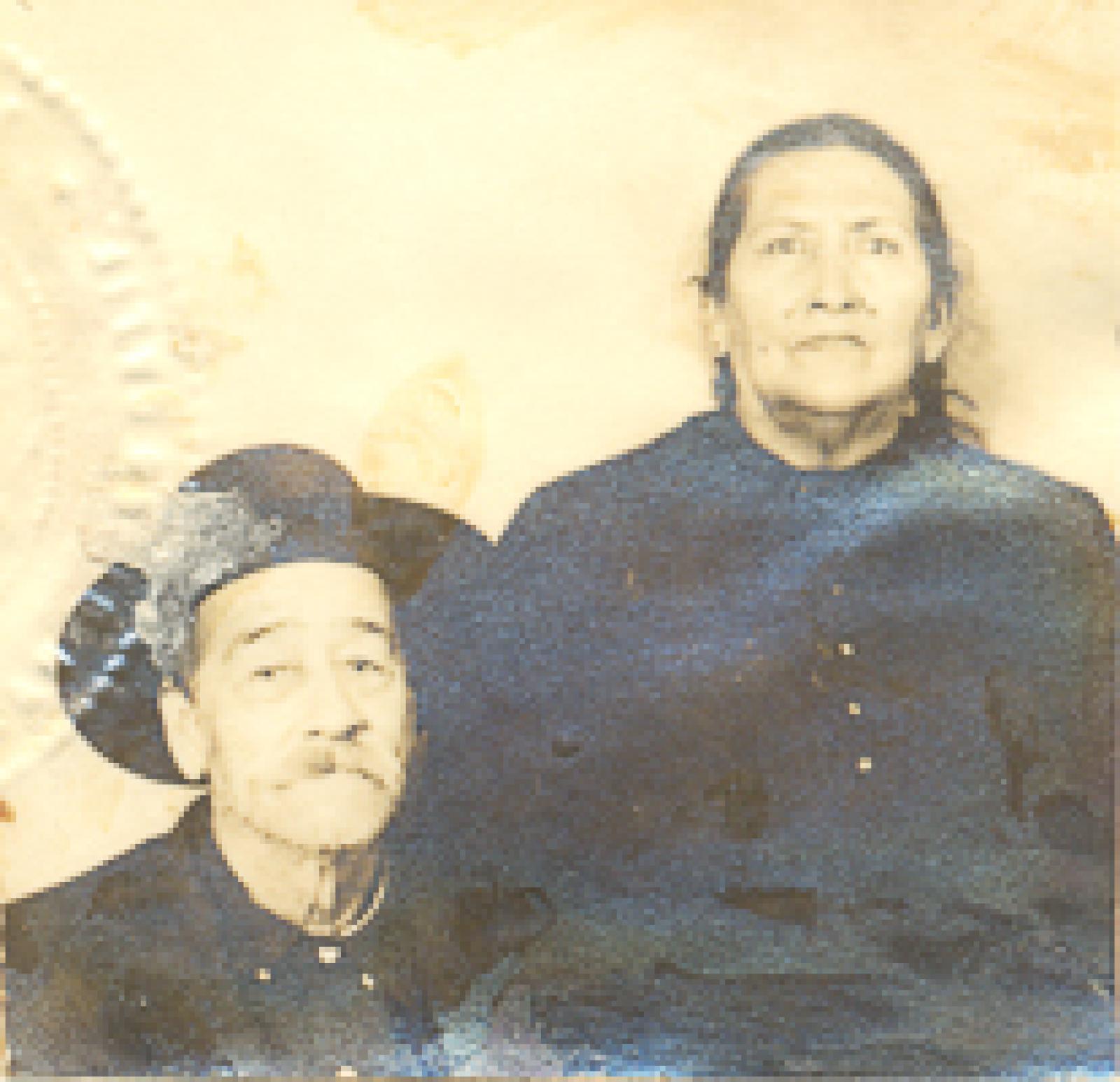 Luis Leggis y Paula de Leggis.