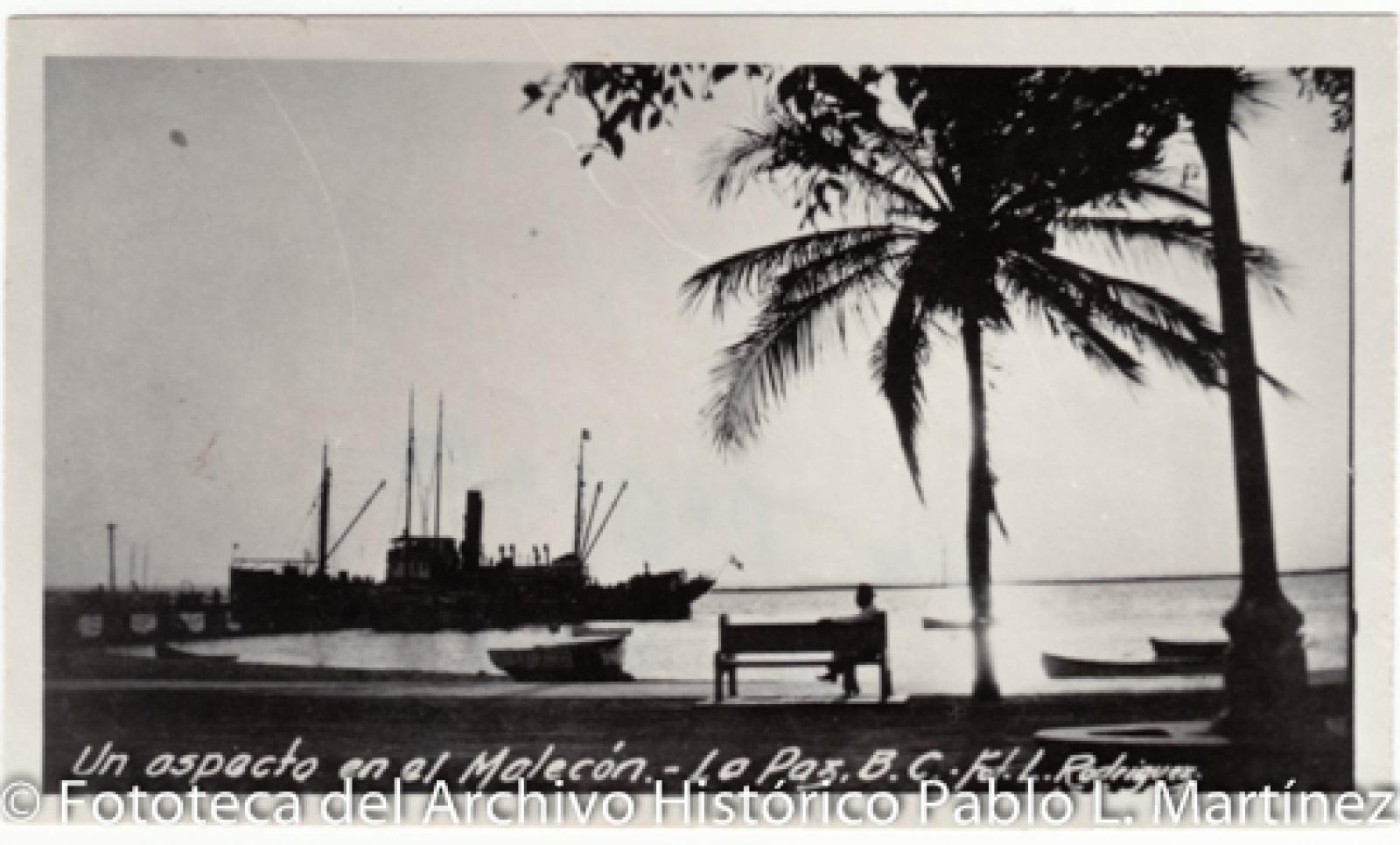 Malecón de La Paz.