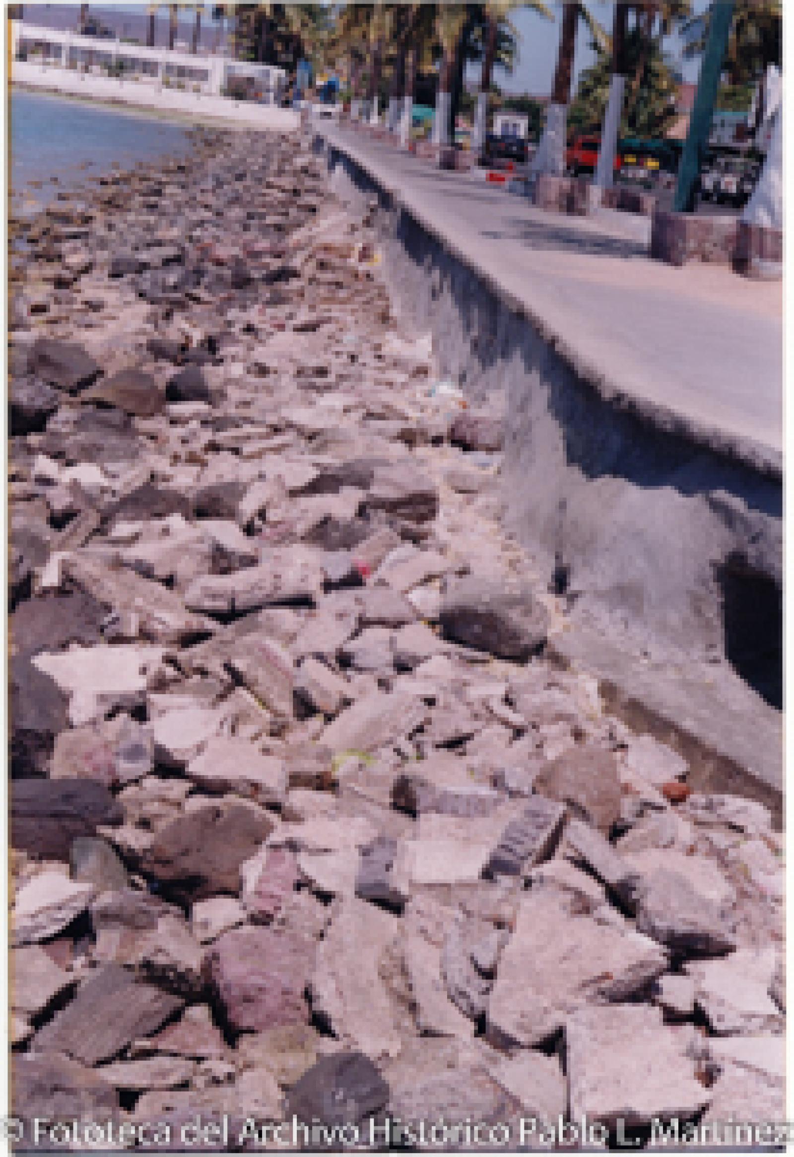 Malecón de La Paz.