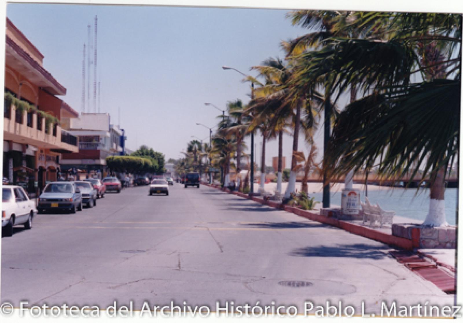 Malecón de La Paz.