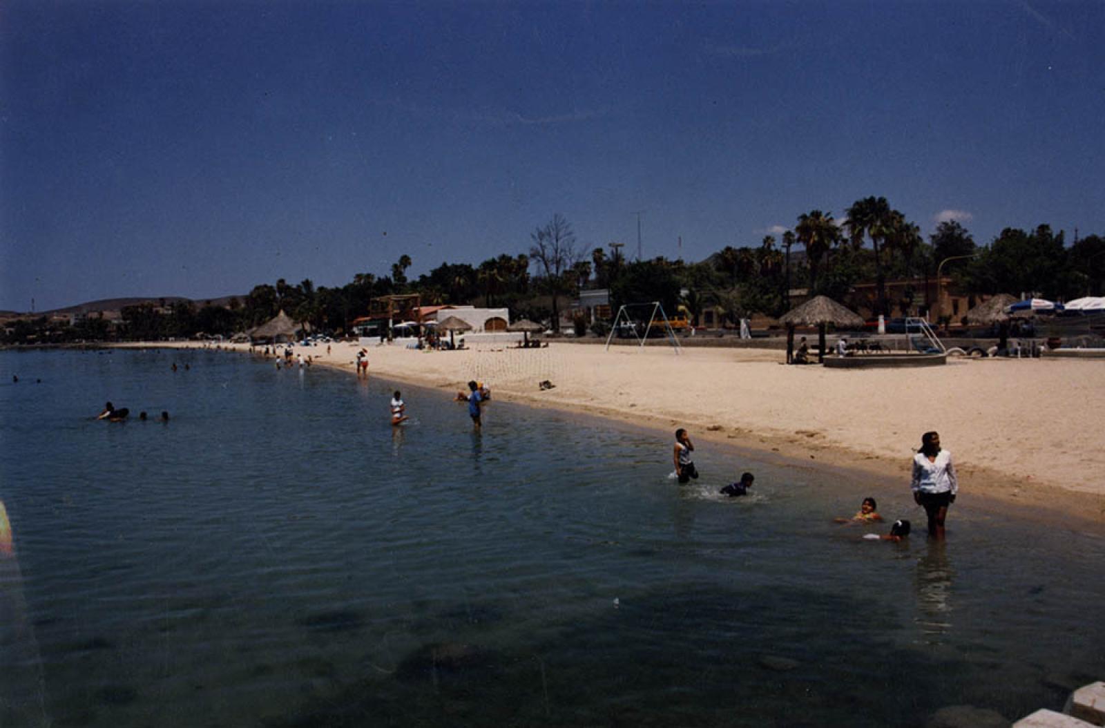 Malecón de La Paz.