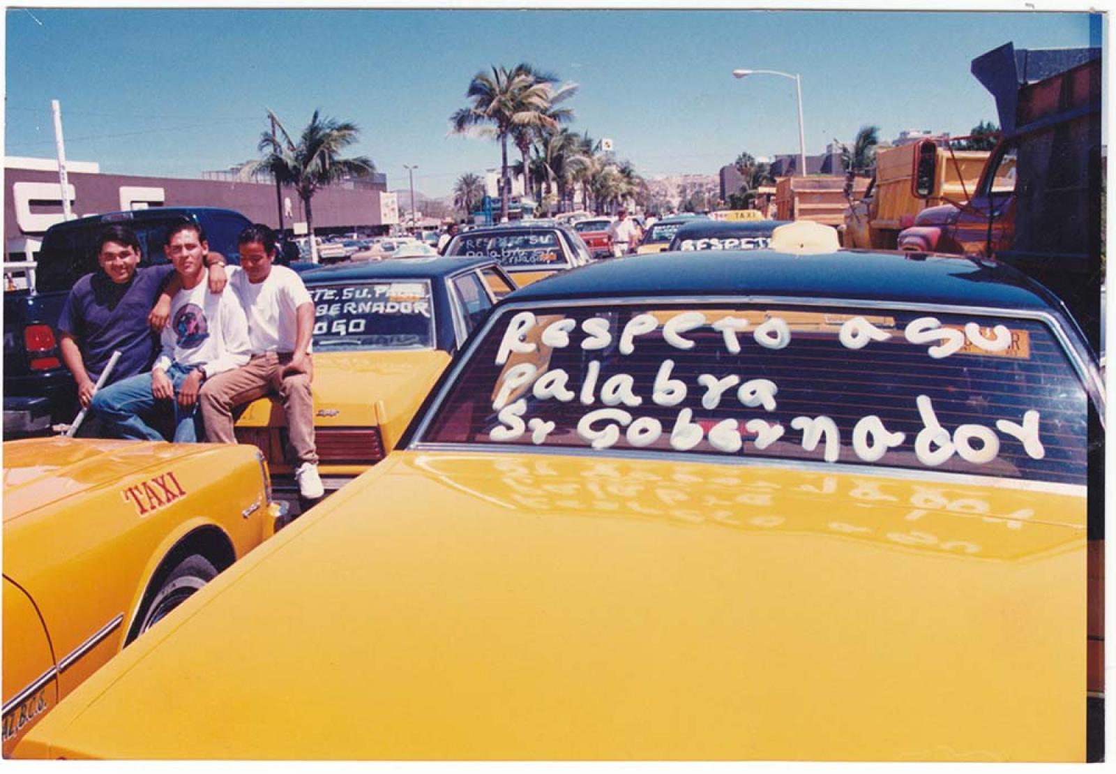 Manifestación de transportistas