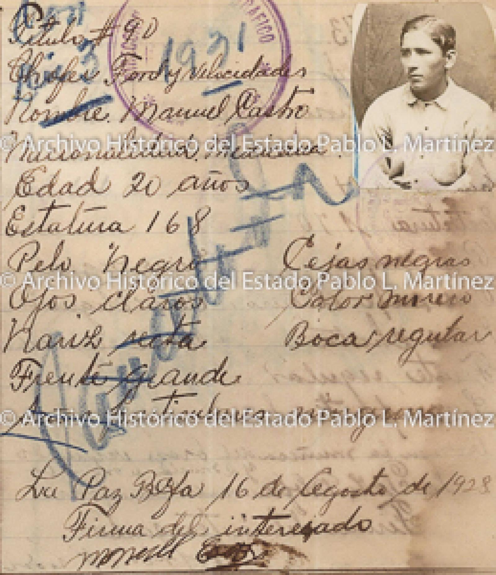 "Manuel Castro", retrato.