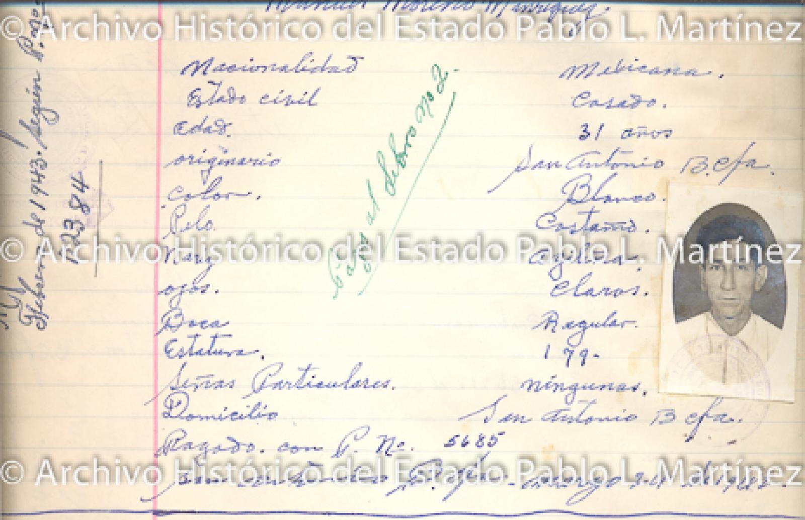 "Manuel Moreno Manriquez" retrato.