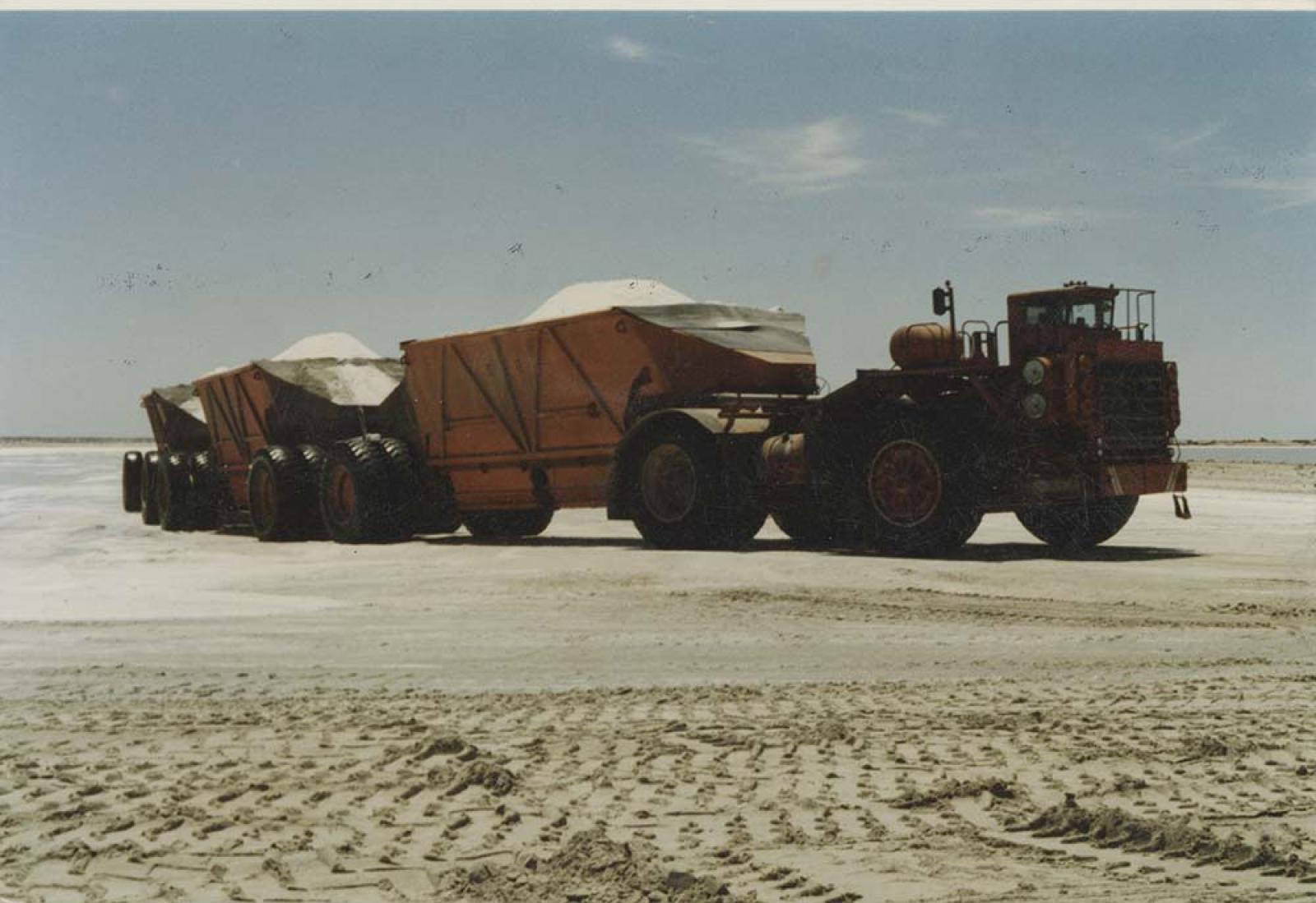 <<Maquinaria pesada “Dart”, de exportadora de sal, S.A de C.V.>>
