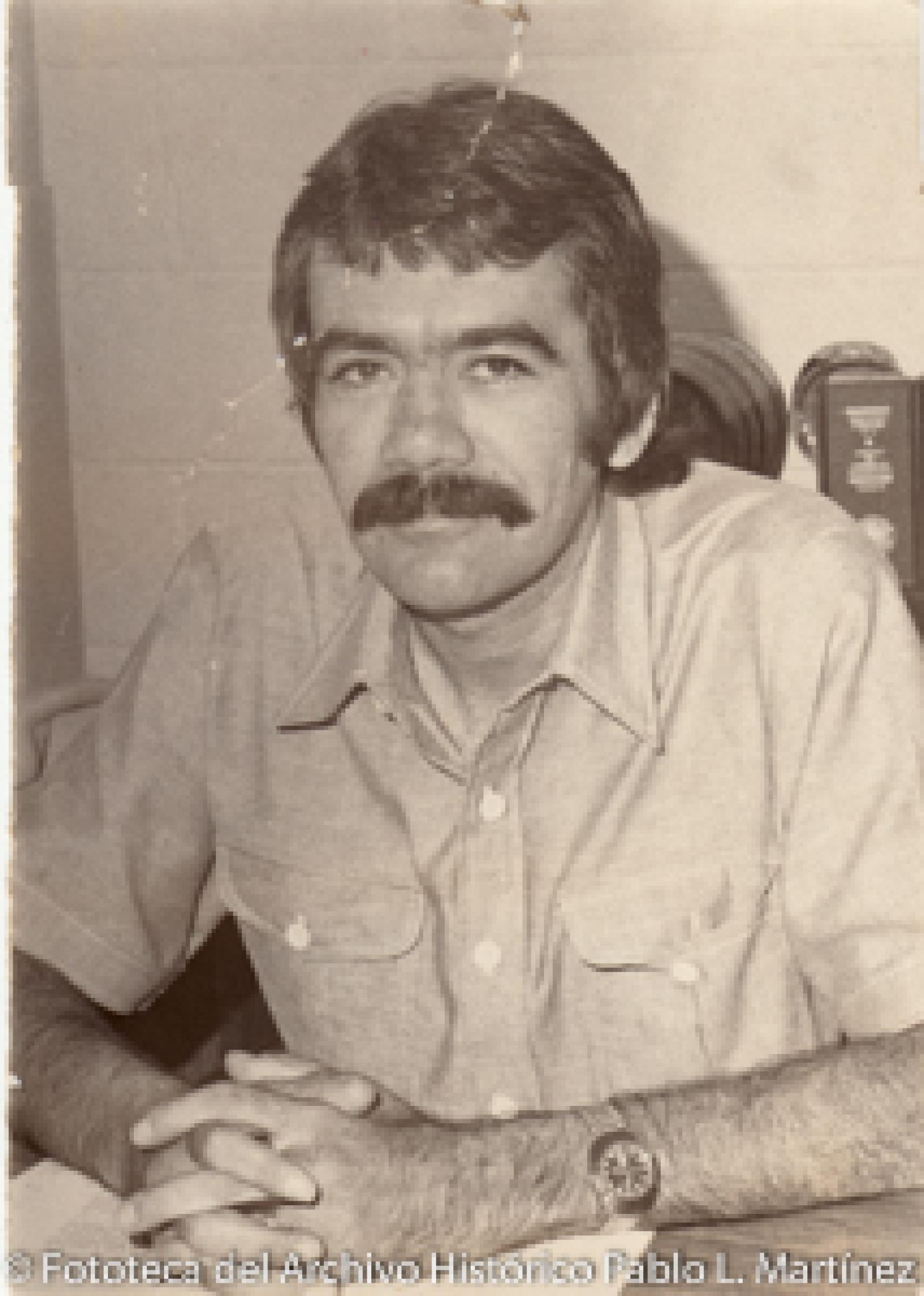 Marco Antonio Abente, retrato.
