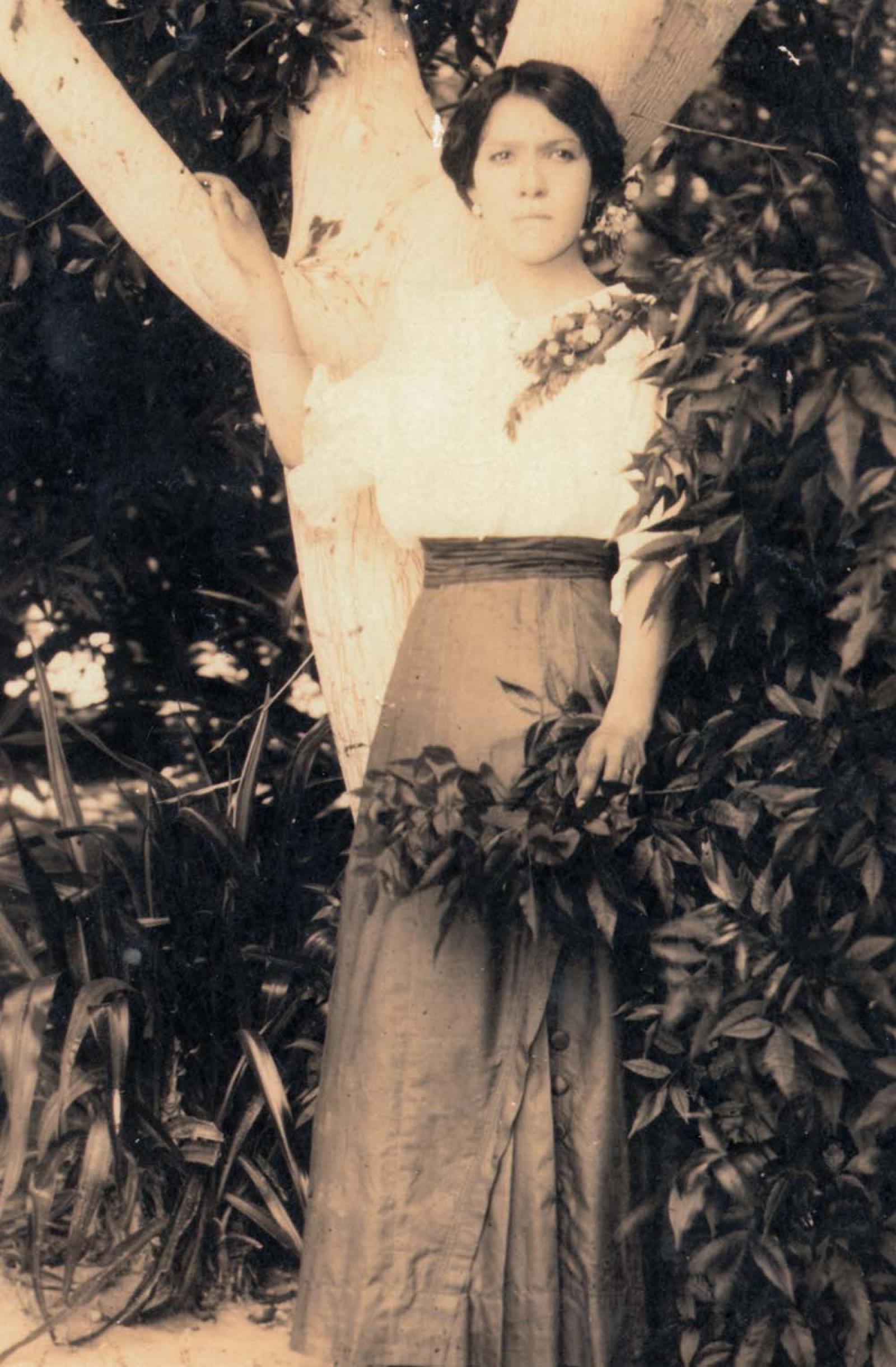 “María Arce Meza”, retrato.
