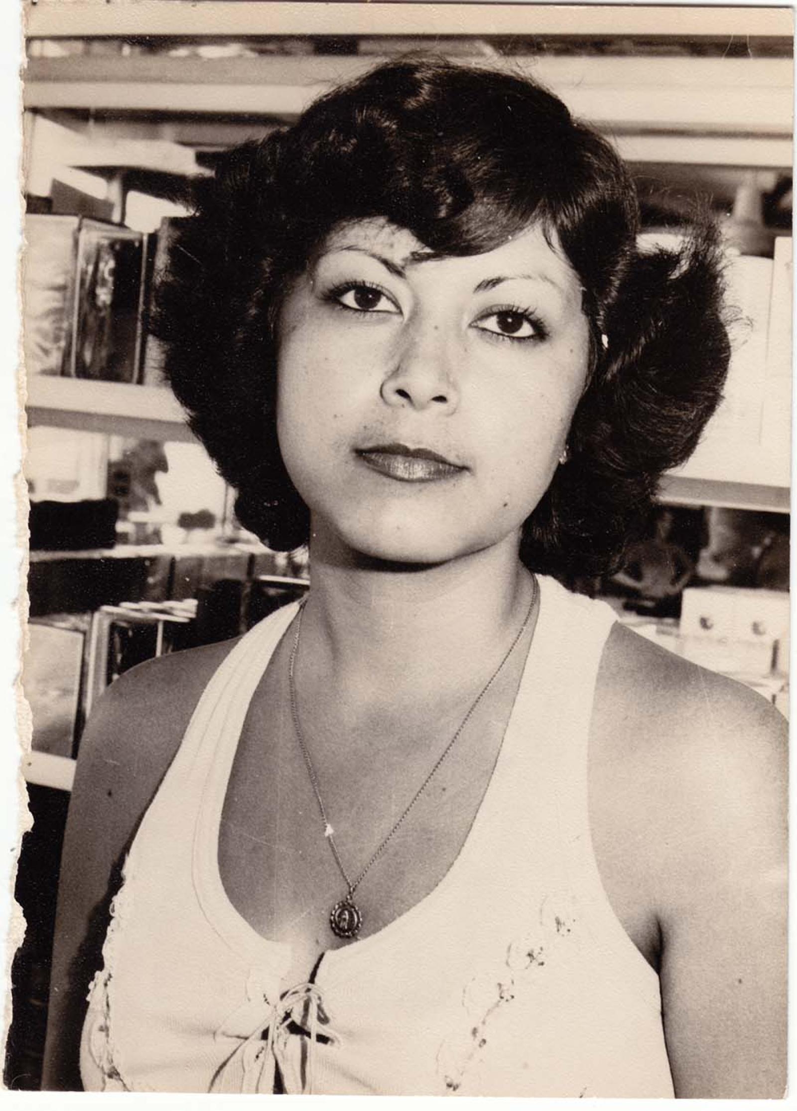 María de los ángeles, retrato.