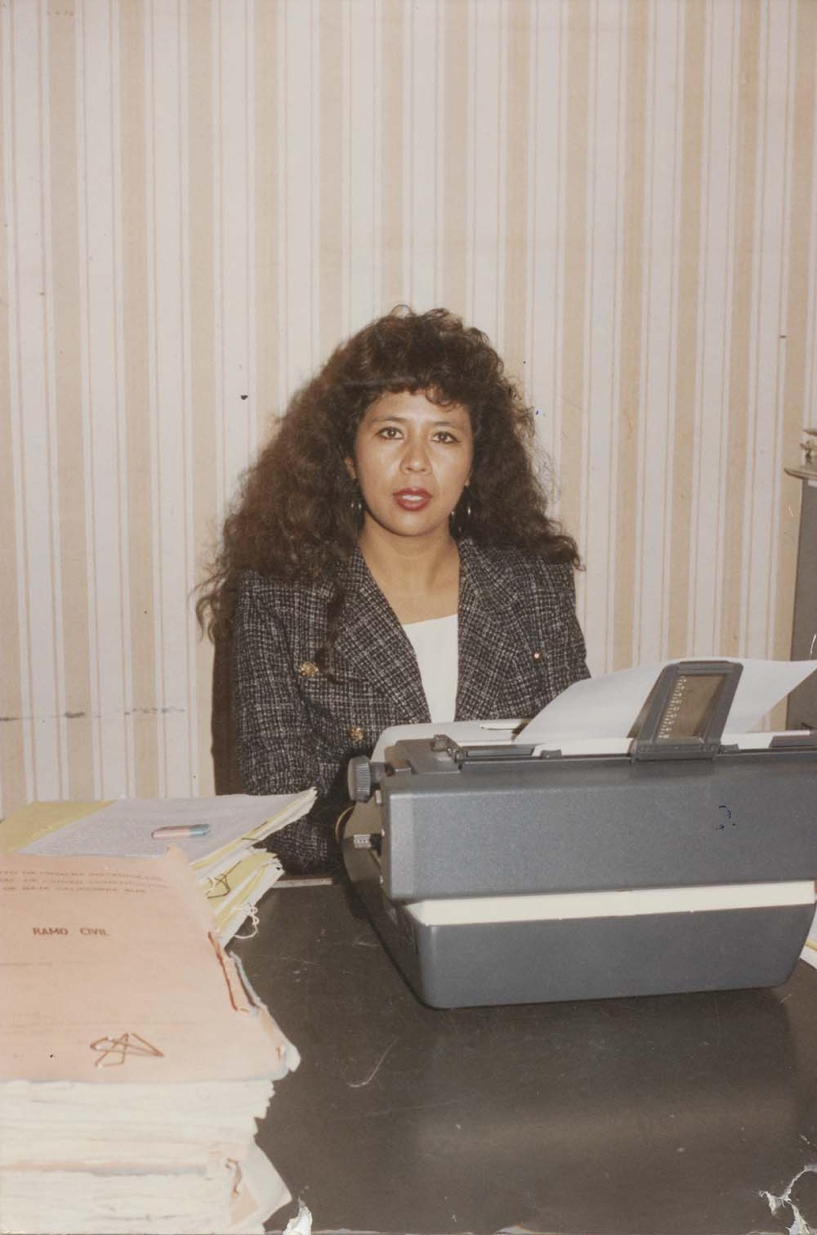 “María Olmedo”, retrato.