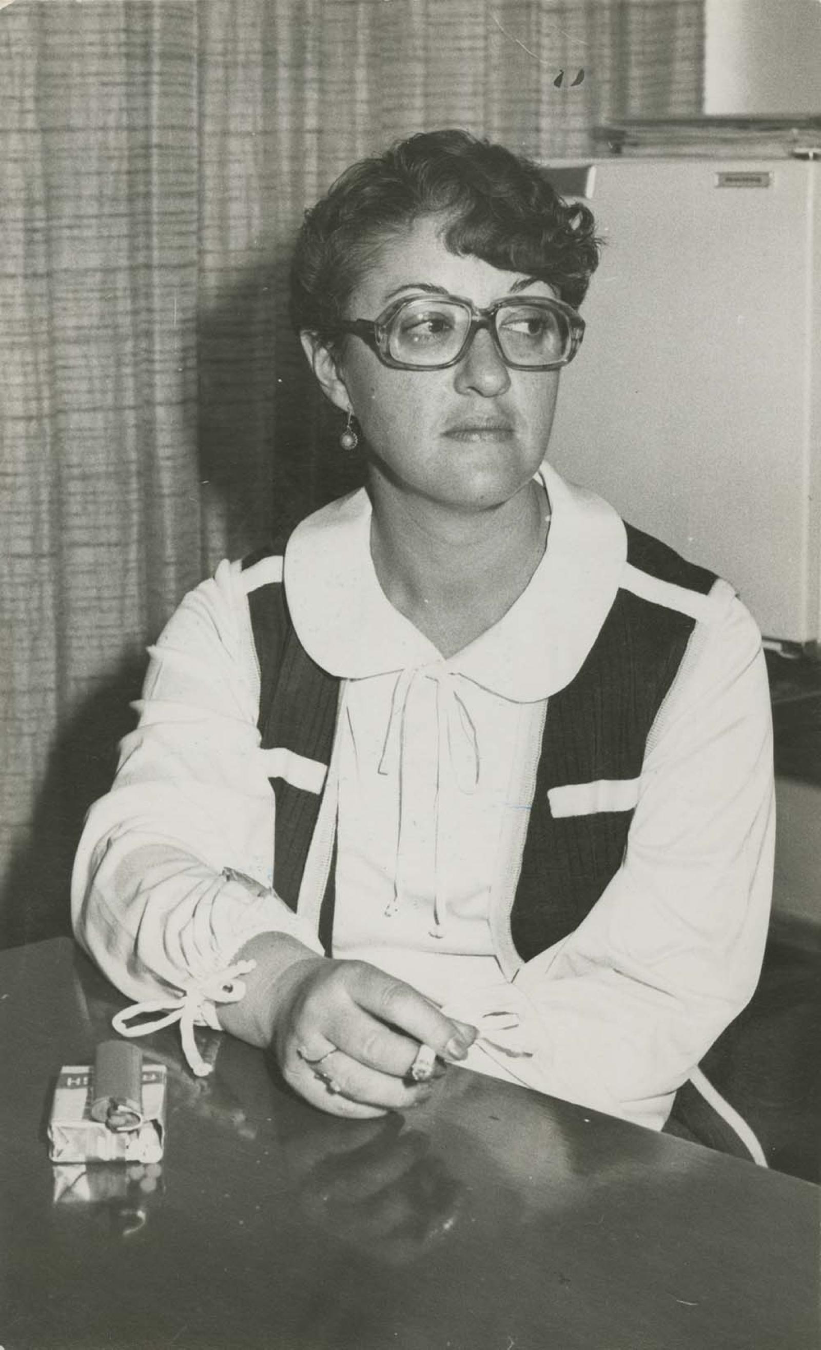 Martha Rosa Velasco de Cardoza, retrato.