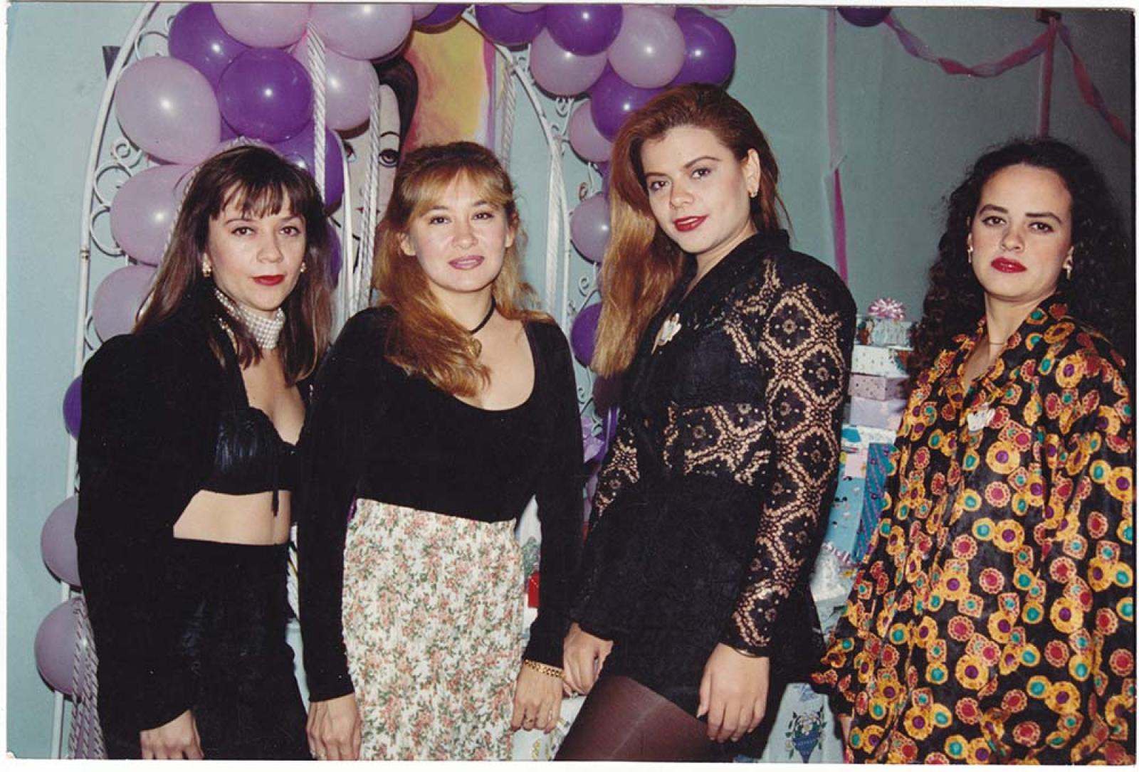 “Marylín, Alicia y Mery Yuen.”
