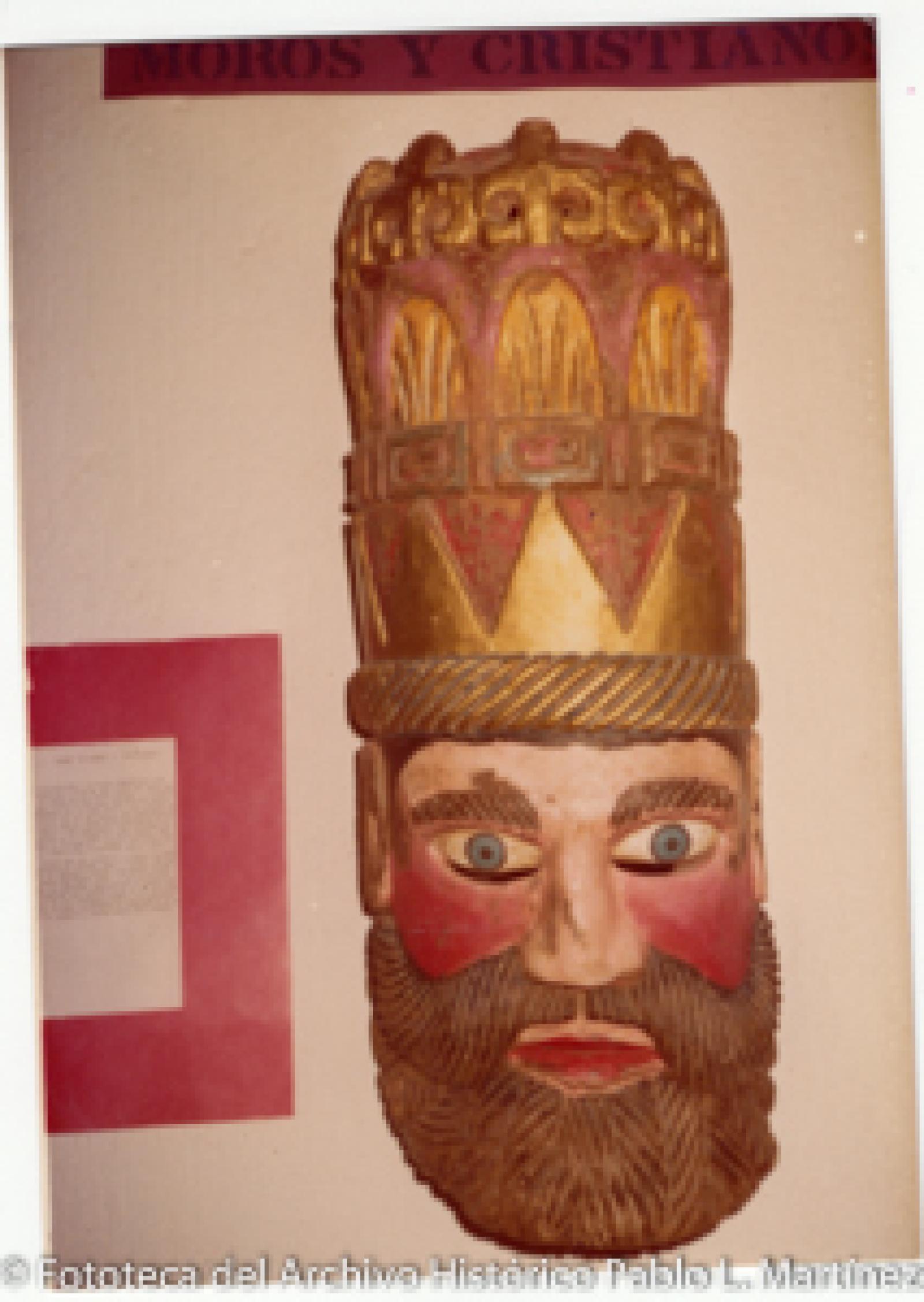 Máscara de la colección “Moros y cristianos”