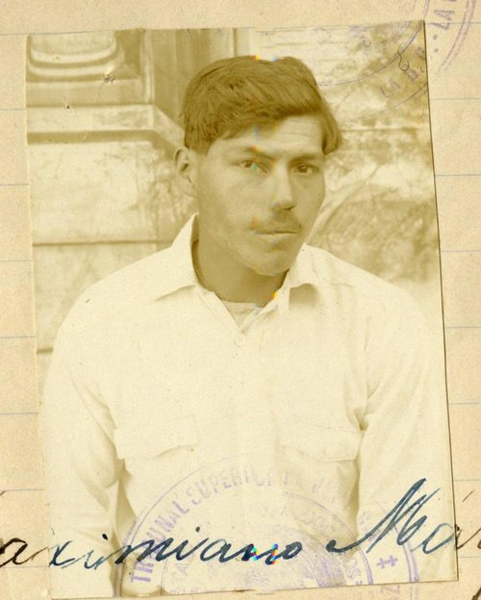 Maximiano Márquez, retrato.