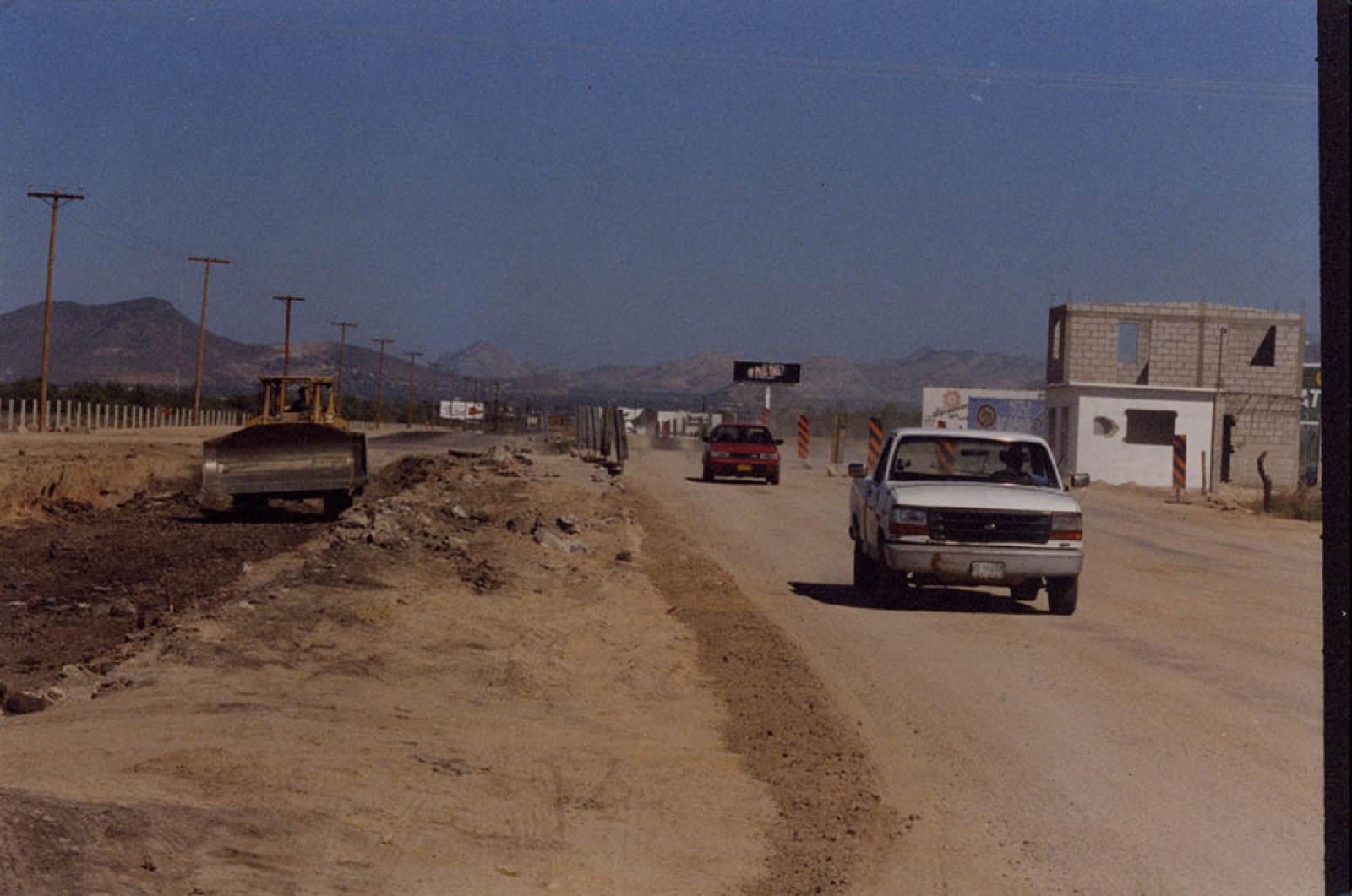 Mejoras en vías de comunicación terrestre, carretera Transpeninsular.