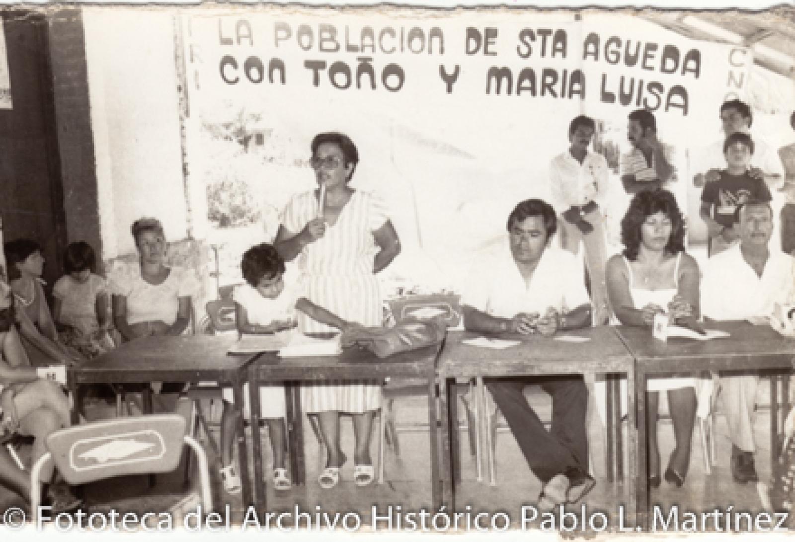 “Mensaje Profesora María Luisa”.