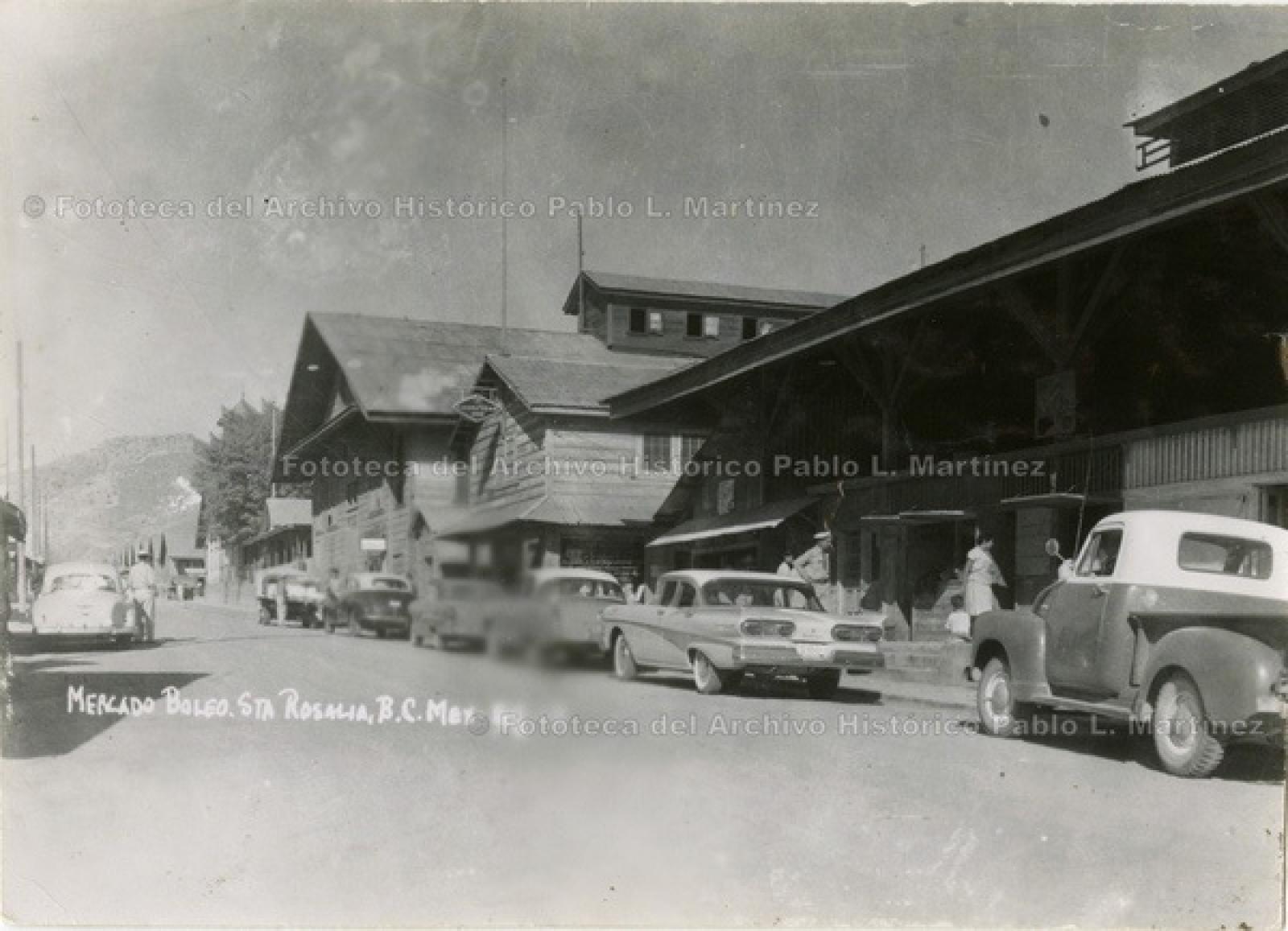 “Mercado de El Boleo, Santa Rosalía, Baja California, México”.