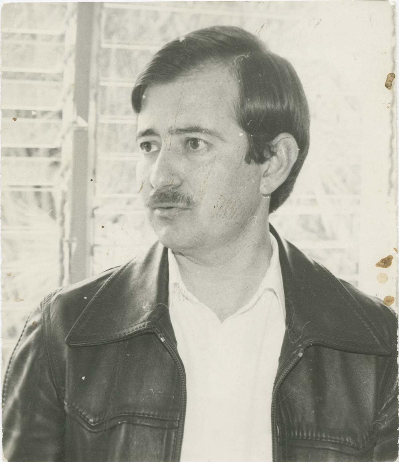 Miguel Ángel Palacios, retrato.