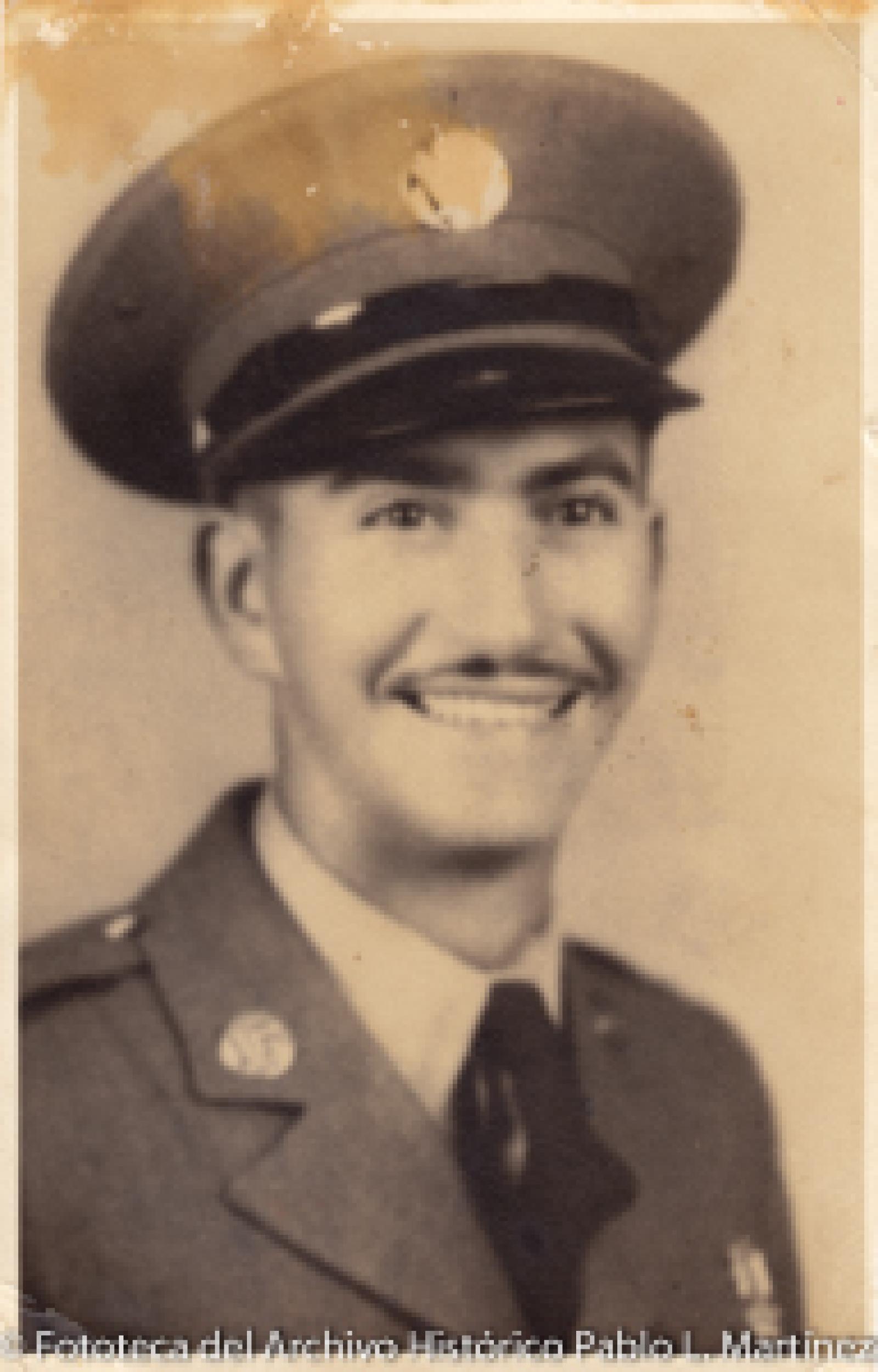 Militar, retrato.