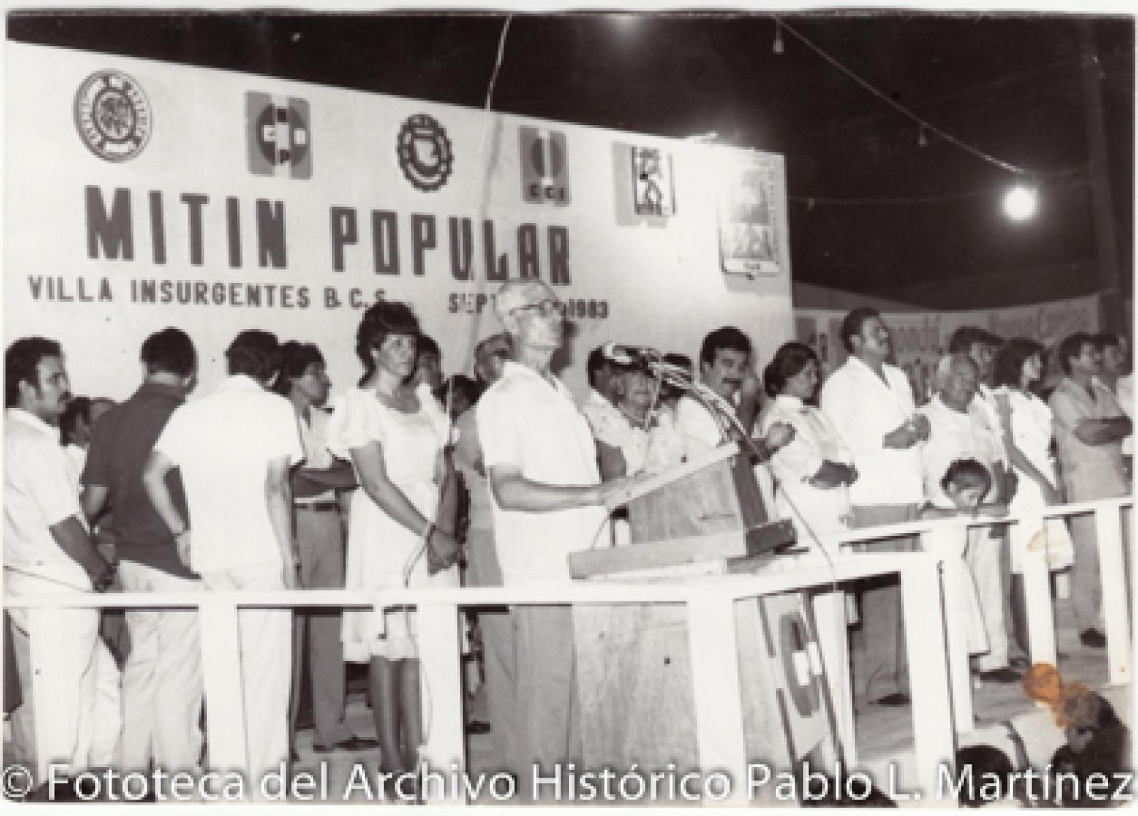 Mitin popular.