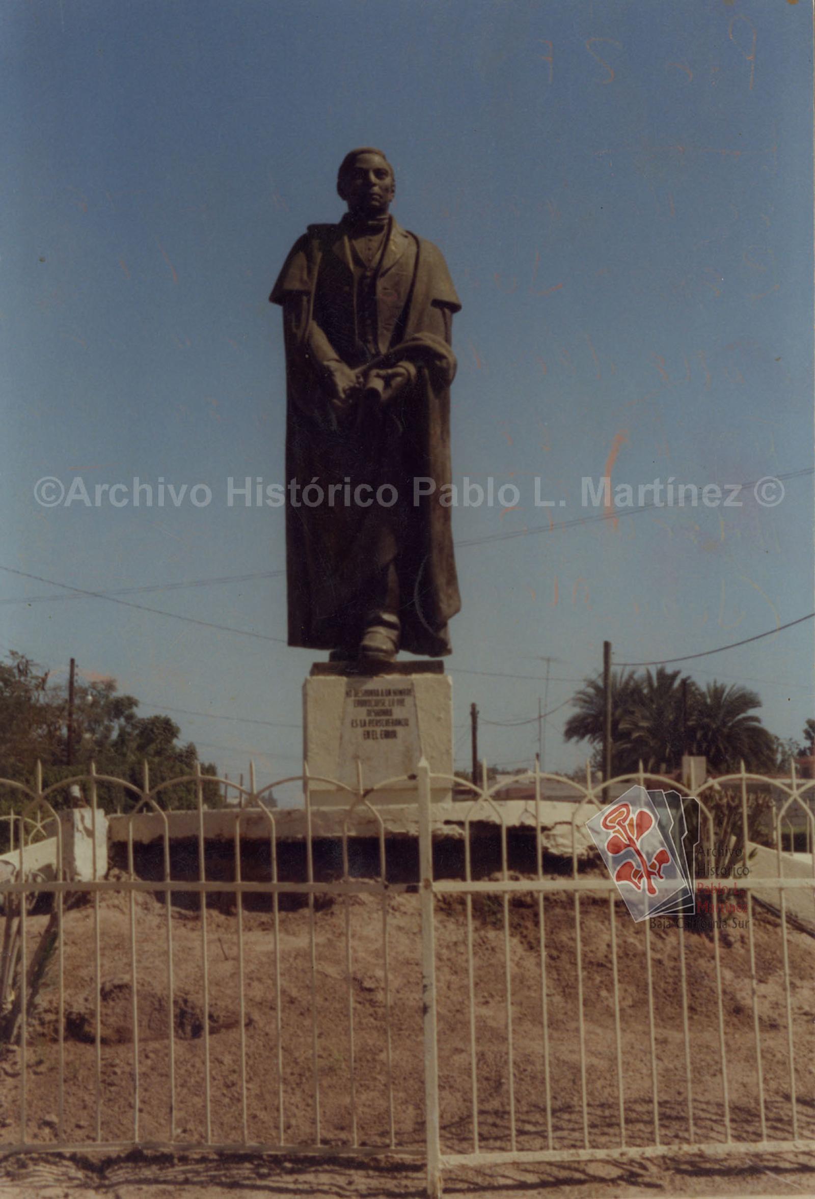 “Monumento a Benito Juárez”, Ciudad Constitución, Baja California Sur.