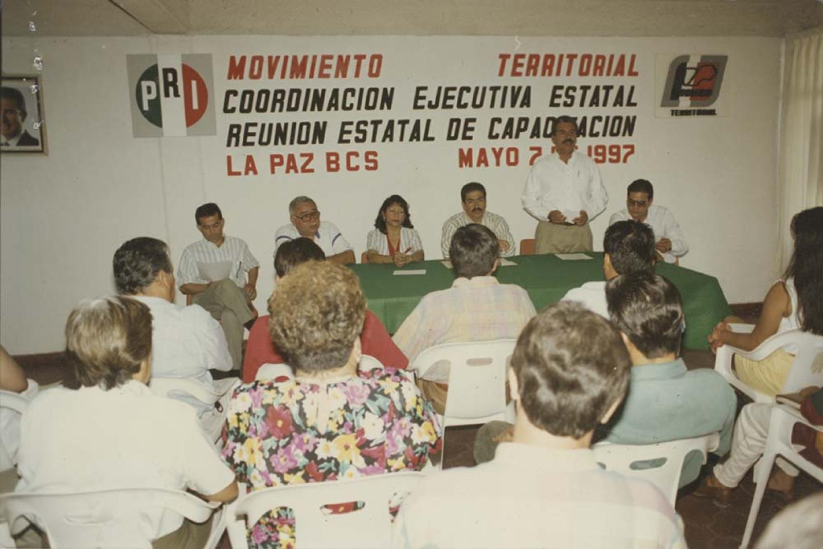 Movimiento territorial, reunión estatal de capacitación.