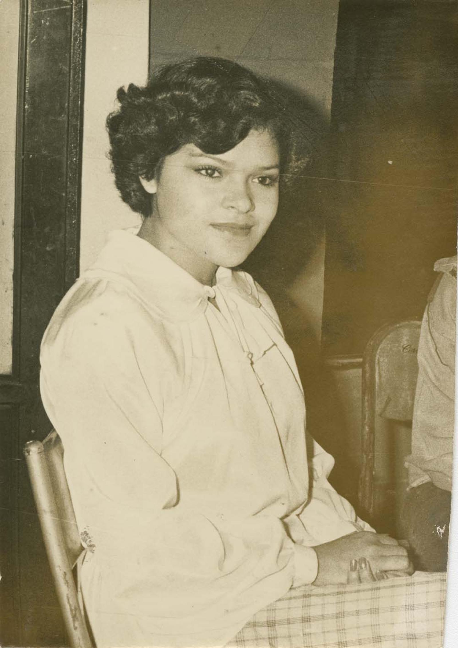 Mujer, retrato.