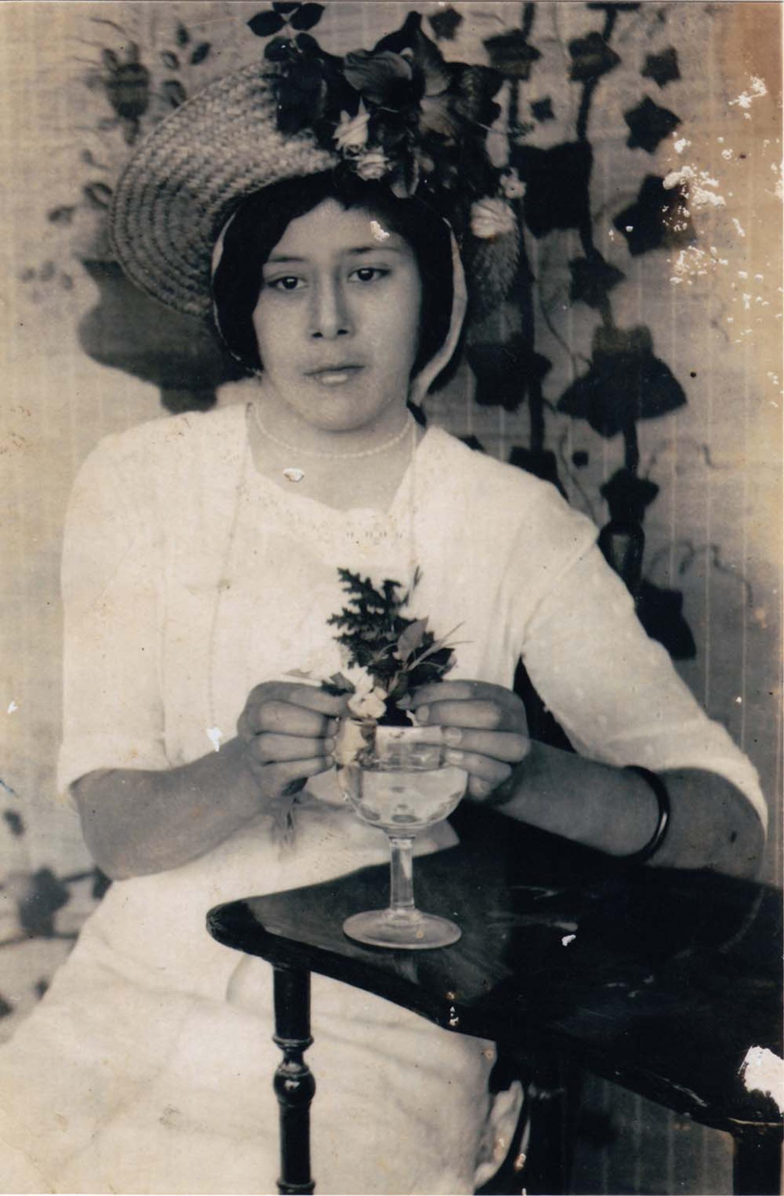Mujer, retrato.