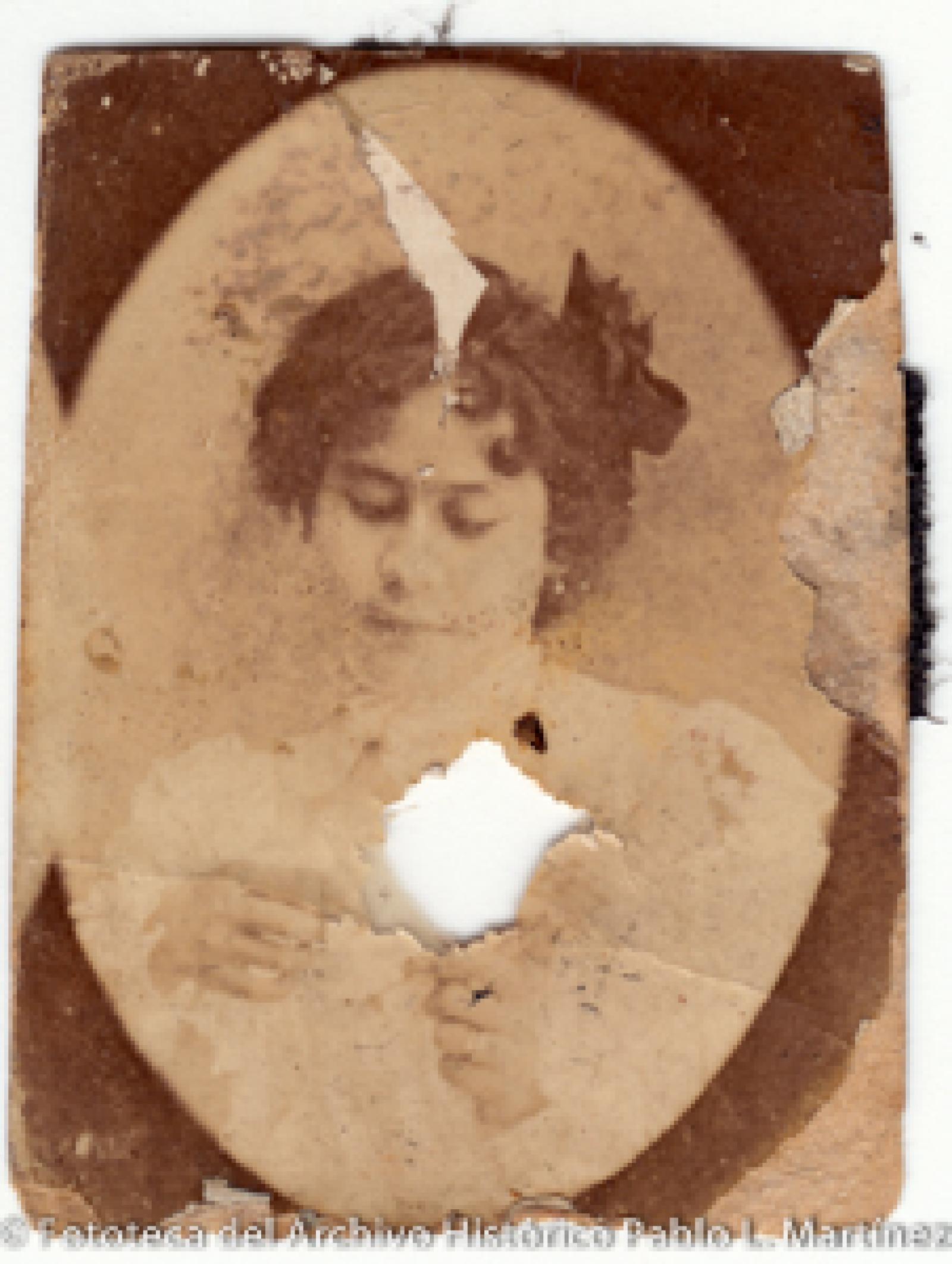 Mujer, retrato.