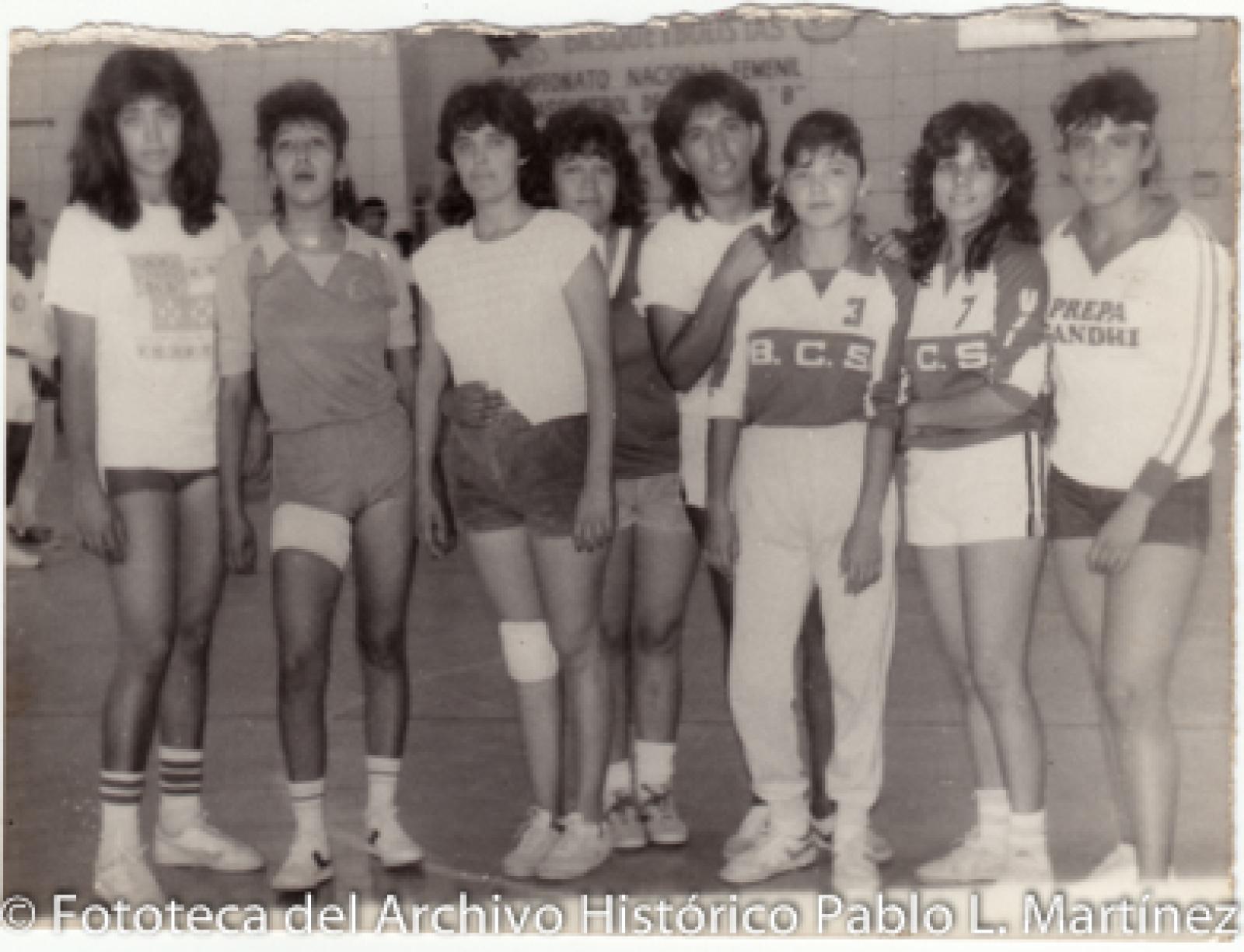Mujeres deportistas, retrato.