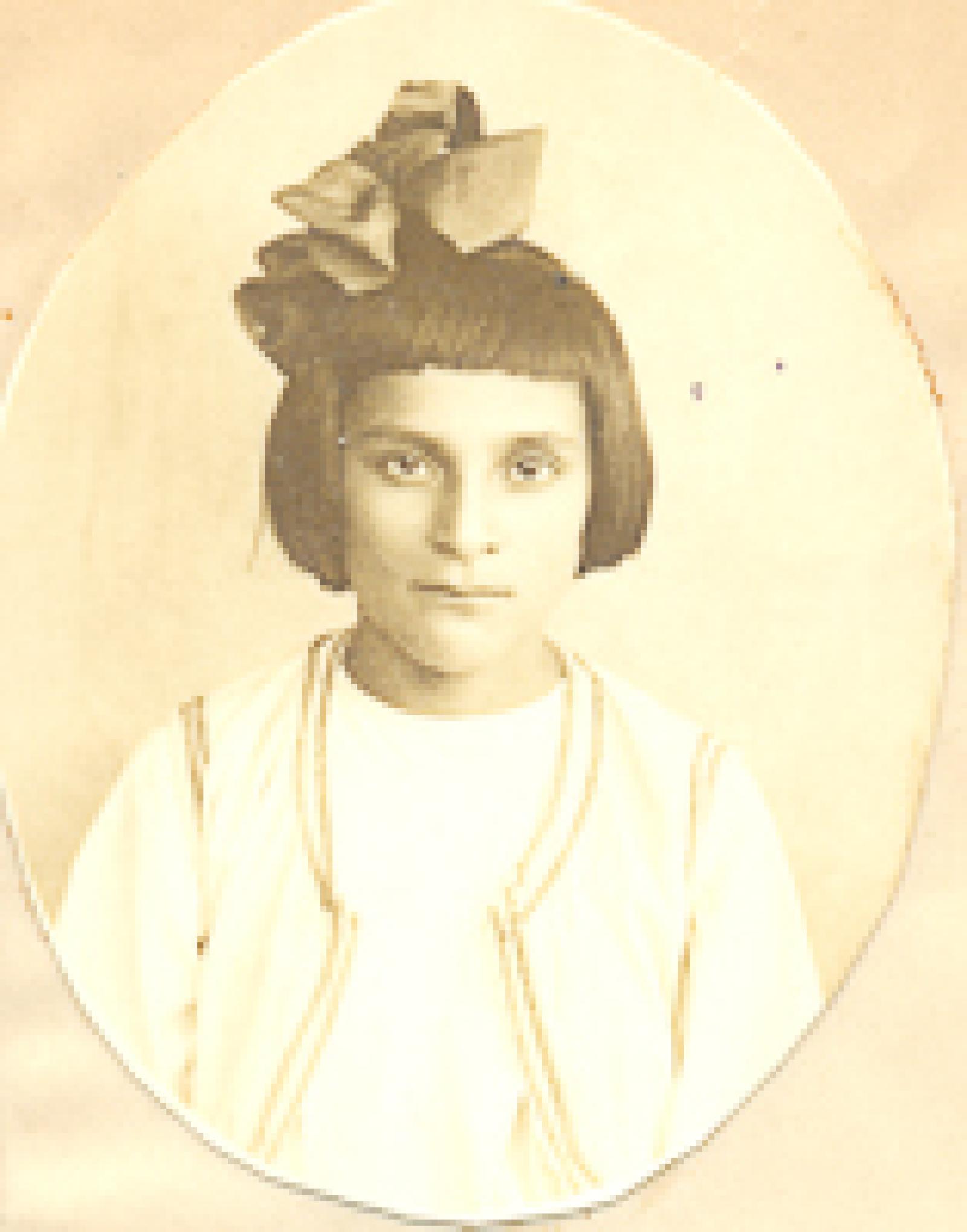 Niña, hija de Leonor Verdugo de Rubio.