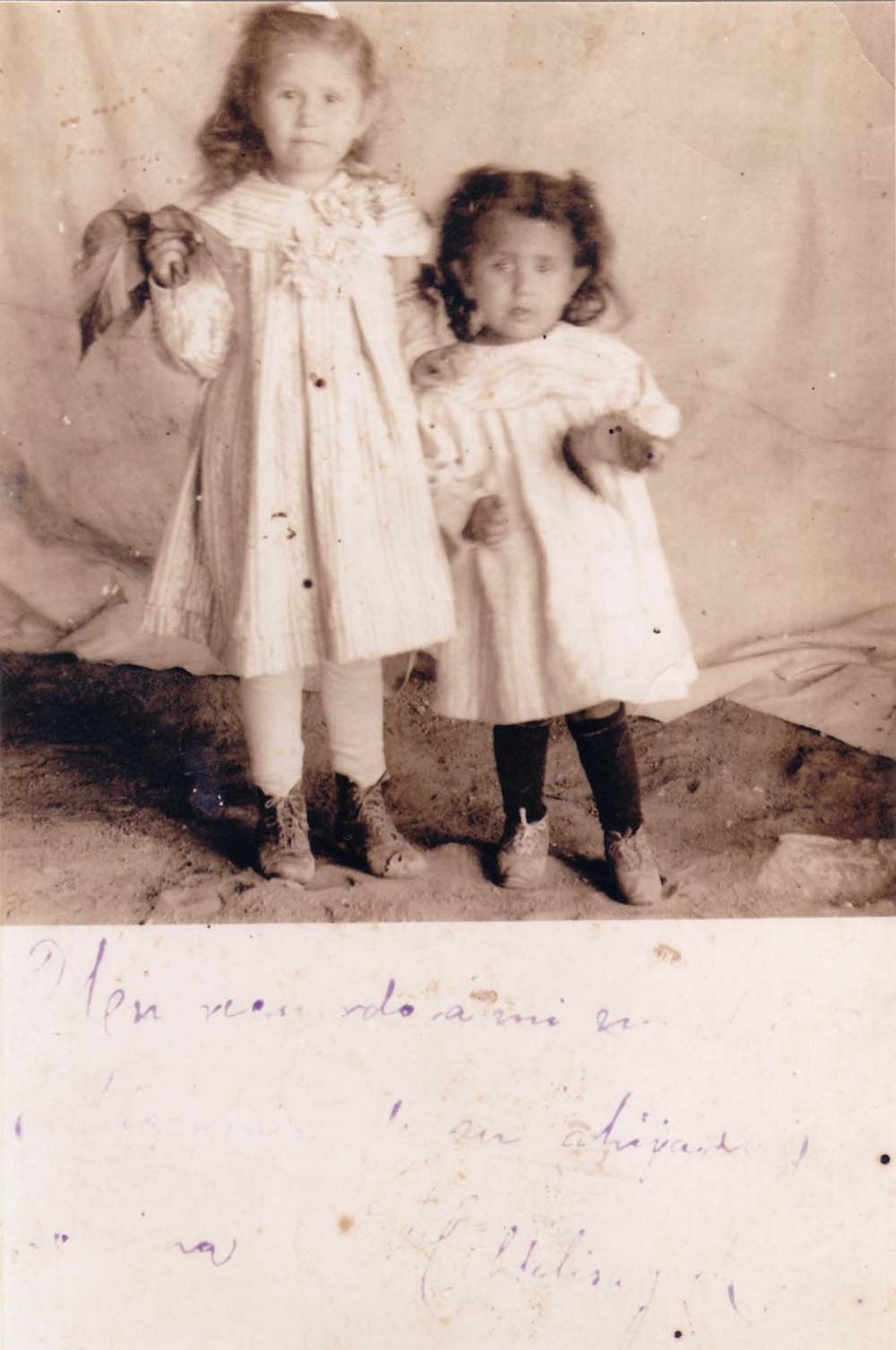 Niñas, retrato.