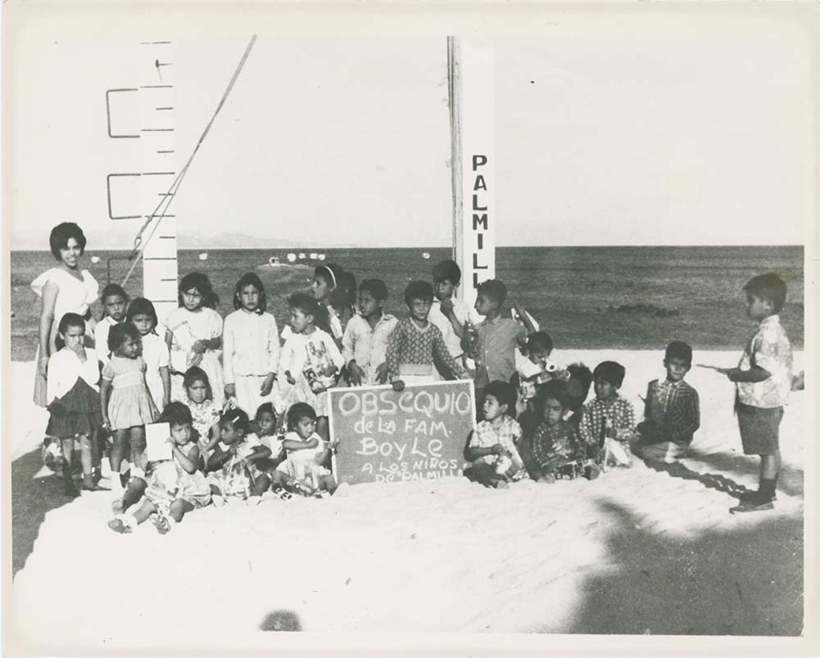 Niños de La Palmilla.