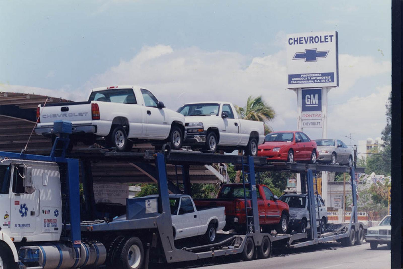 Nodriza vehicular, empresa Chevrolet.