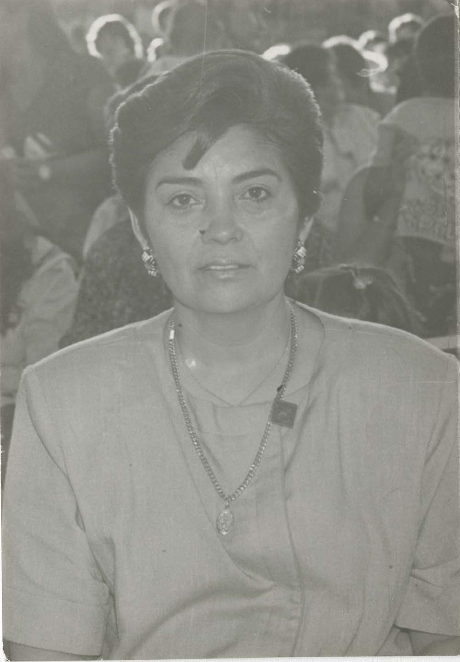 Noma Pérez, retrato.