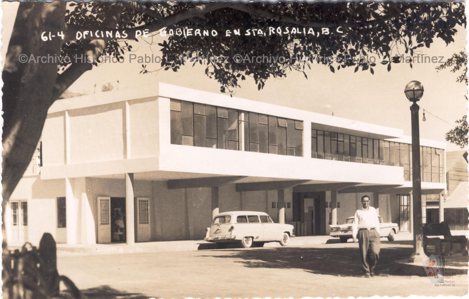 Oficina de Gobierno en Santa Rosalía, Baja California.