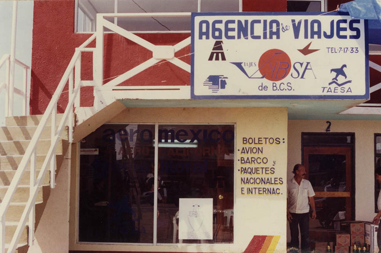 Oficinas de Agencia de viajes Vibsa de Baja California Sur.