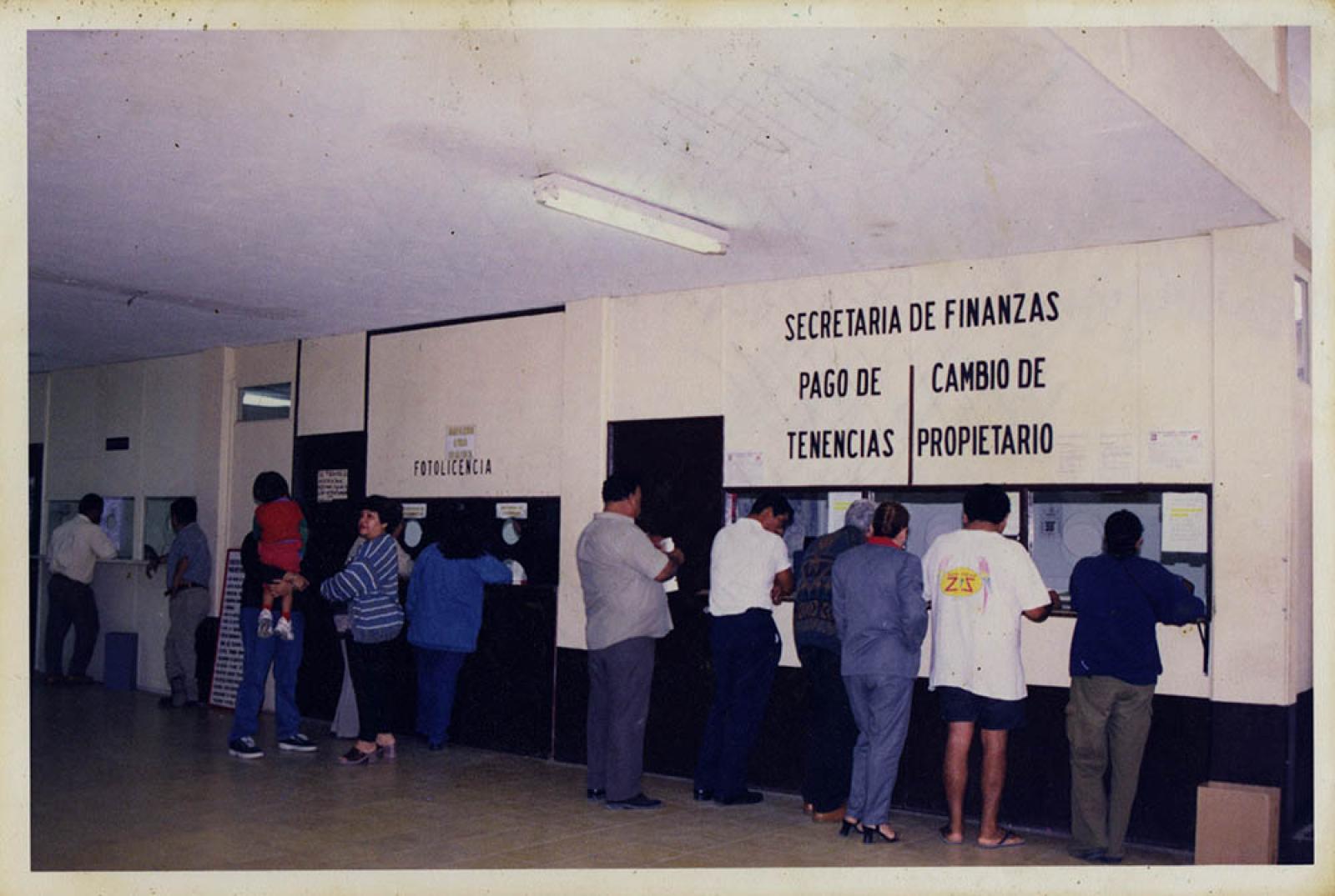 Oficinas de Tránsito Municipal.